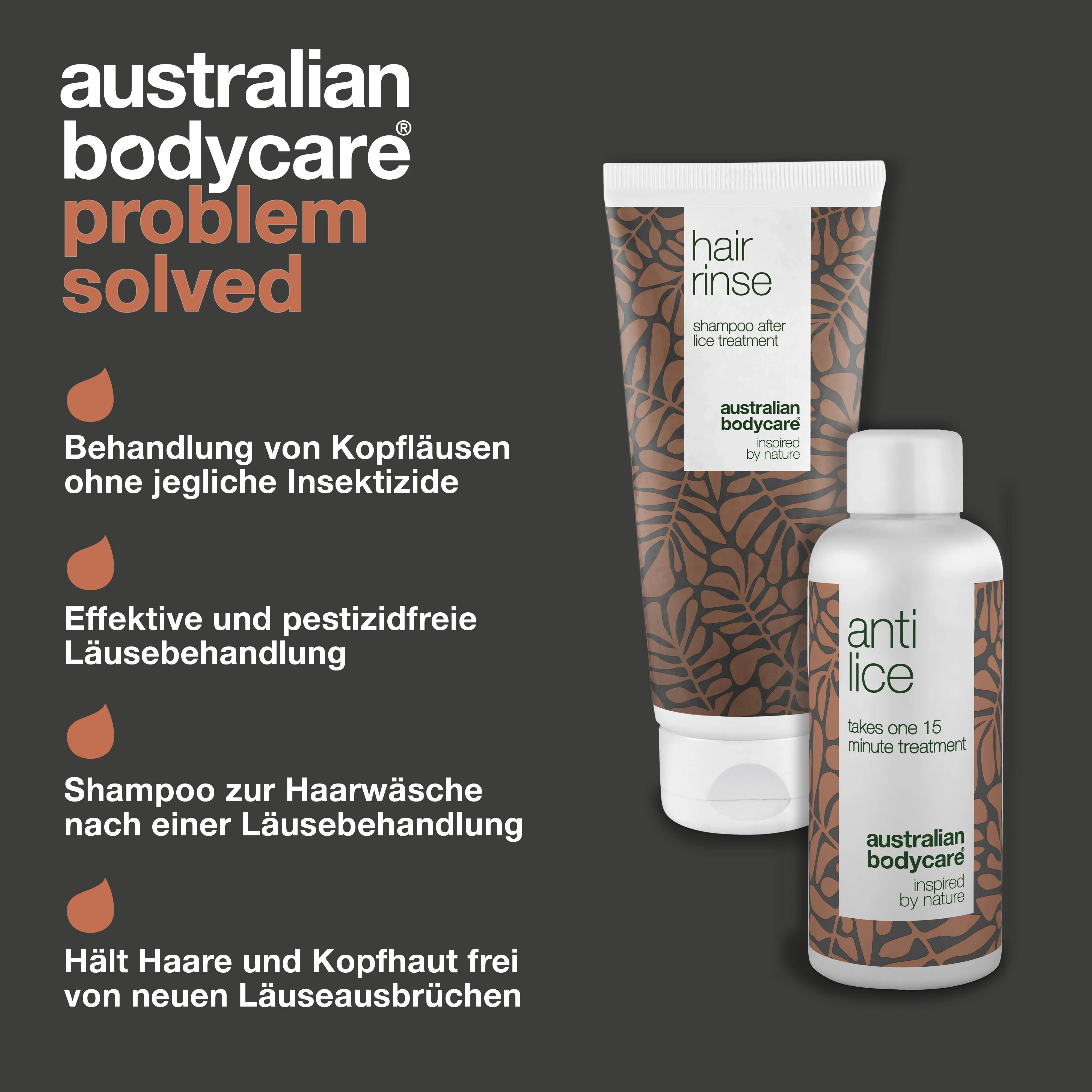 2 Läuseprodukte, um Kopfläuse zu behandeln — Läusekur und vorbeugendes Läuseshampoo bei Problemen mit Läusen - Image 3
