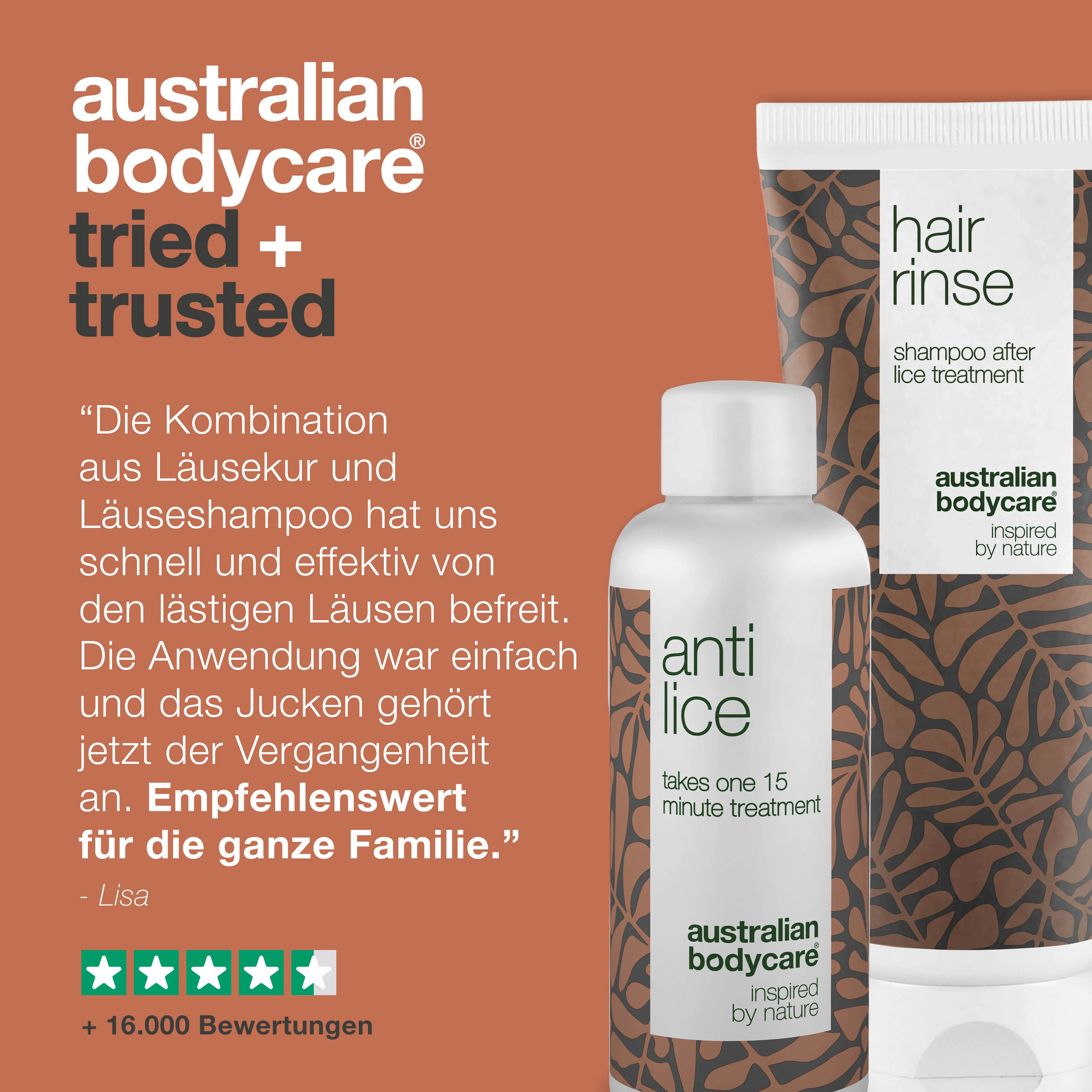 2 Läuseprodukte, um Kopfläuse zu behandeln — Läusekur und vorbeugendes Läuseshampoo bei Problemen mit Läusen - Image 5