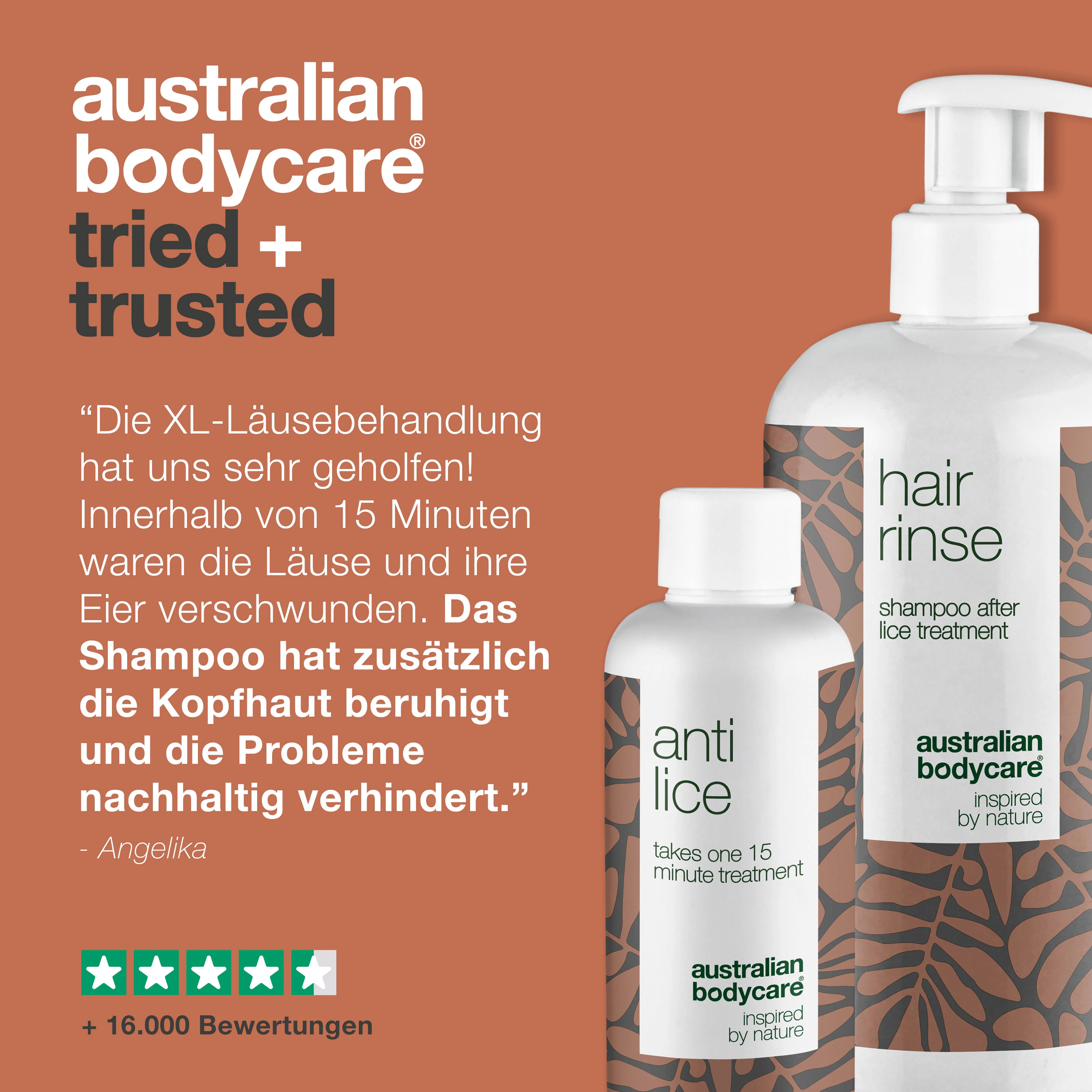 XL Läuseprodukte zur Läusebehandlung — XL Läusekur + XL Läuseshampoo bekämpft und entfernt Läuse und beugt Problemen mit Läusen vor - Image 5