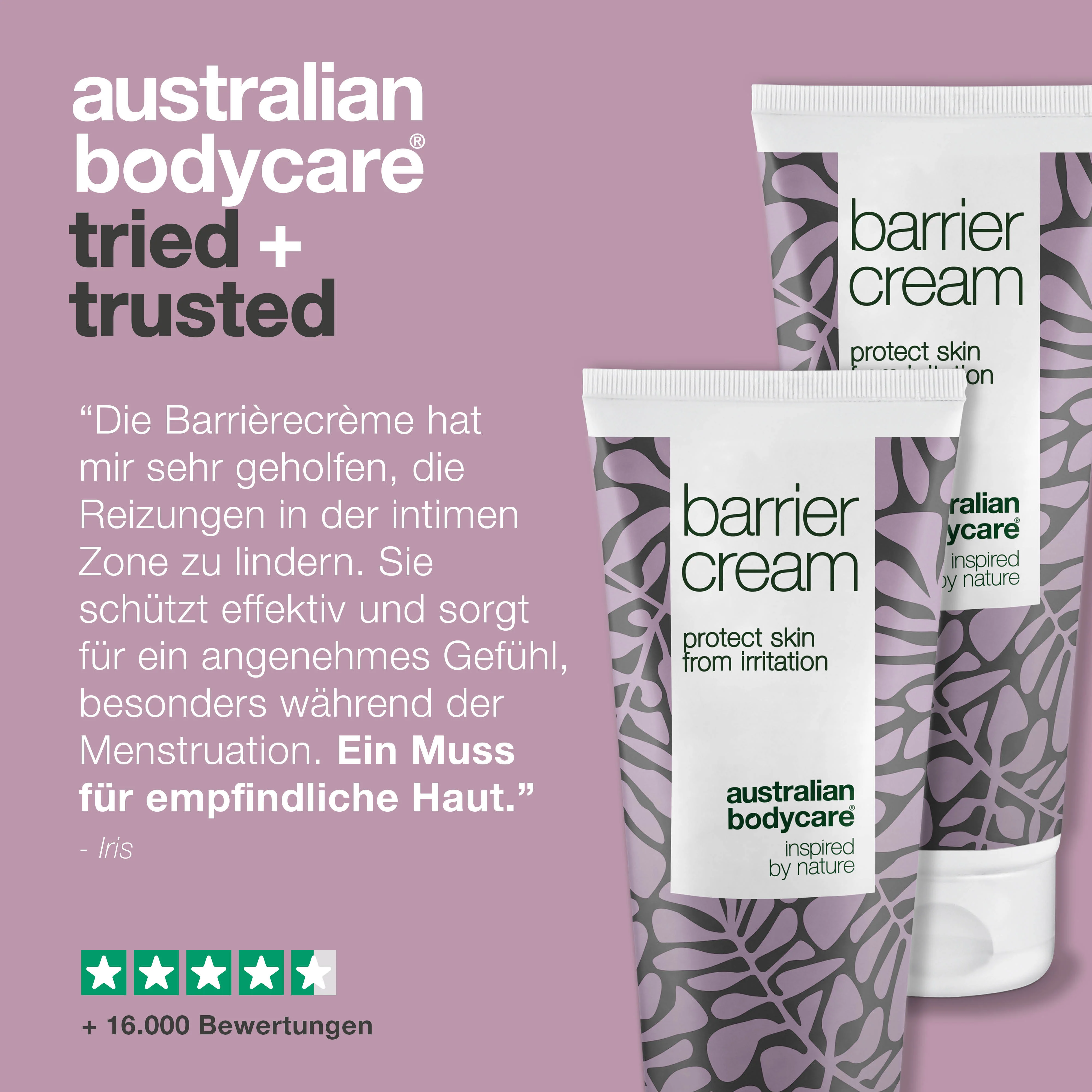 2 Stk. Intim Barrierecreme gegen Reizungen im Intimbereich — Schützt den Intimbereich vor Brennen, Rötungen, Feuchtigkeit und Reibung - Image 5