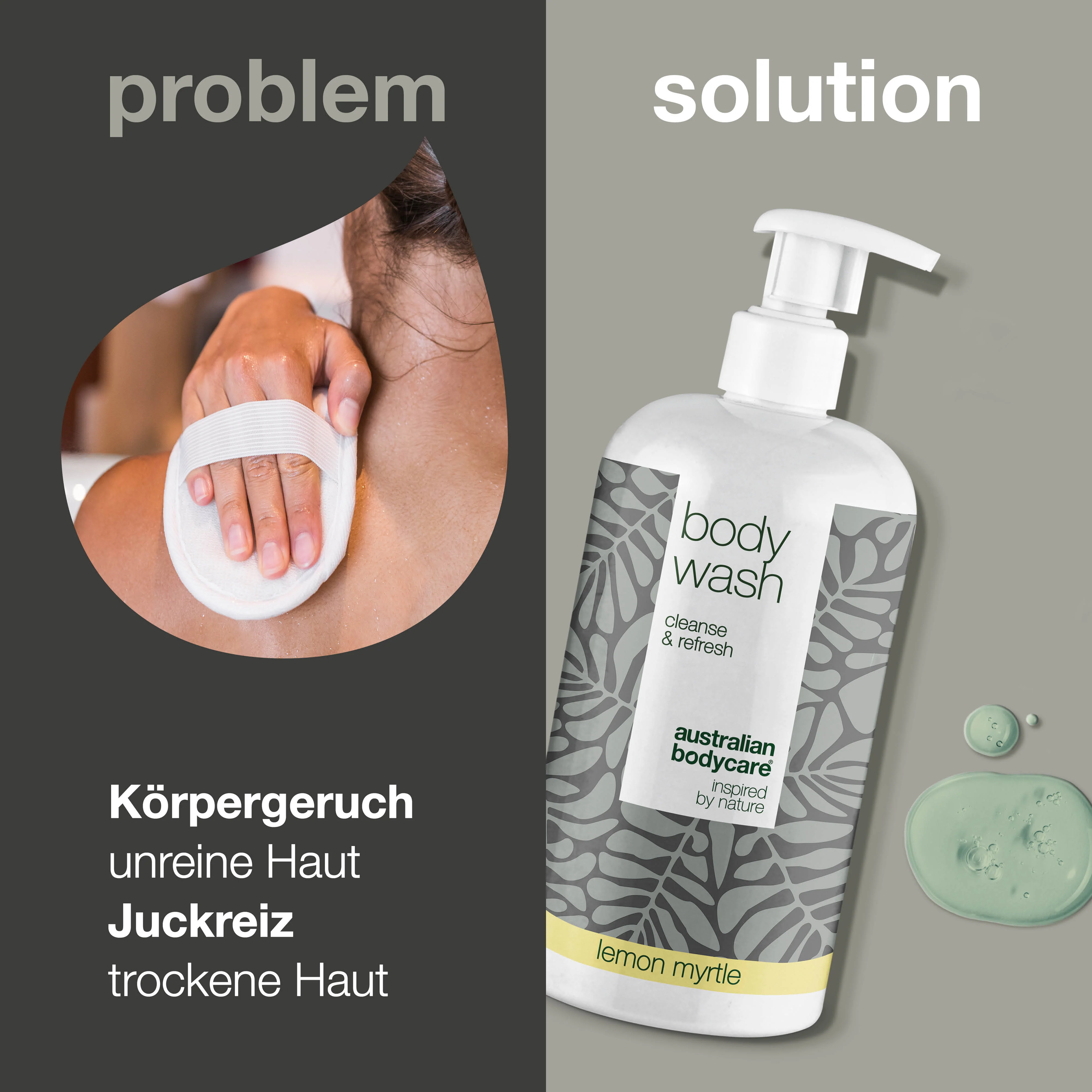 4 für 3 Teebaumöl Duschgel 500 ml Zitronenmyrte - Vorteilspack — Vorteilspack mit 4 Body Wash (500 ml): Teebaumöl Zitronenmyrte - Image 2