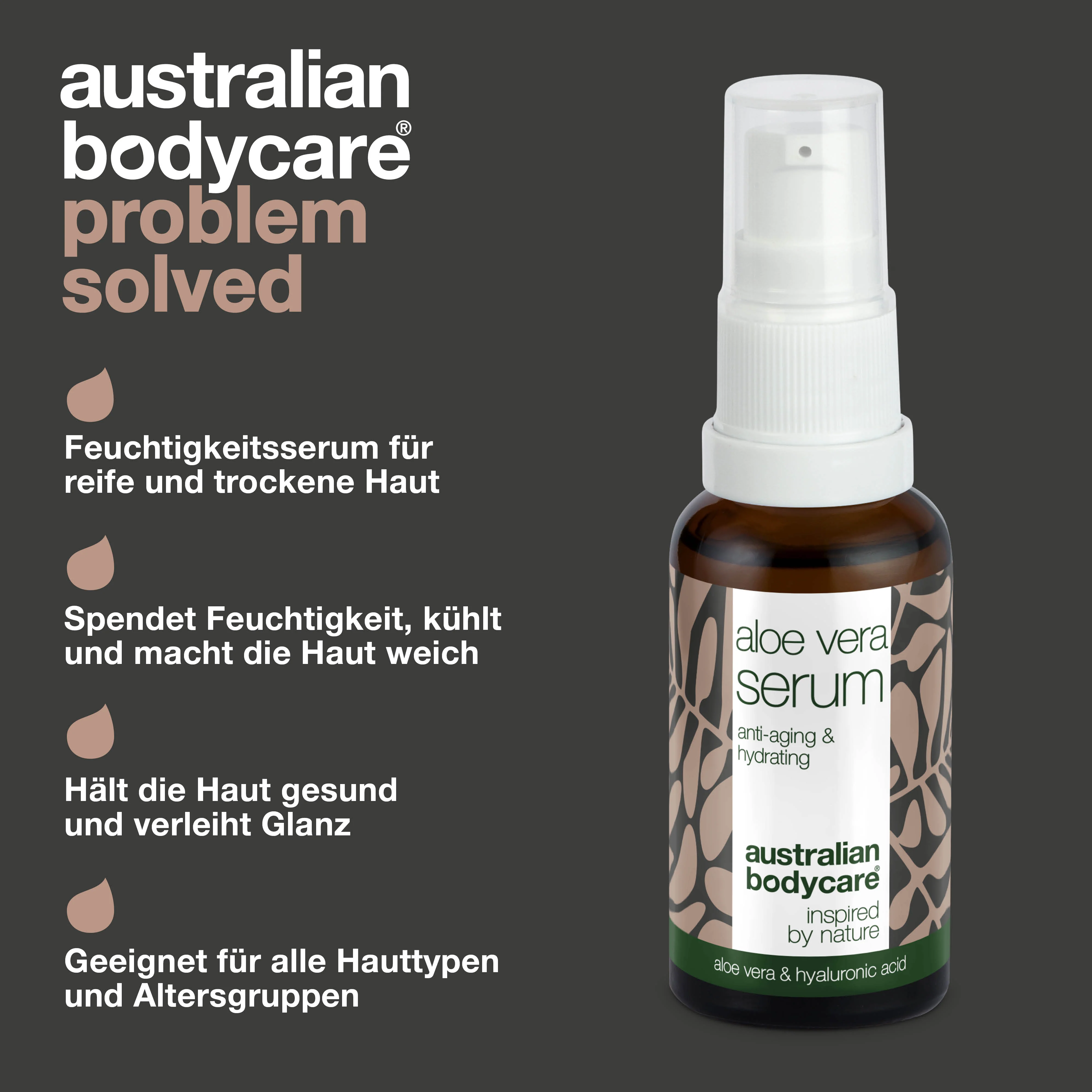 Aloe Vera & Vitamin E Serum – Reduziert Falten & hydratisiert — Aloe Vera & Vitamin E Serum glättet feine Linien & pflegt intensiv. Enthält Hyaluronsäure & Vitamin E für maximale Feuchtigkeit. - Image 3