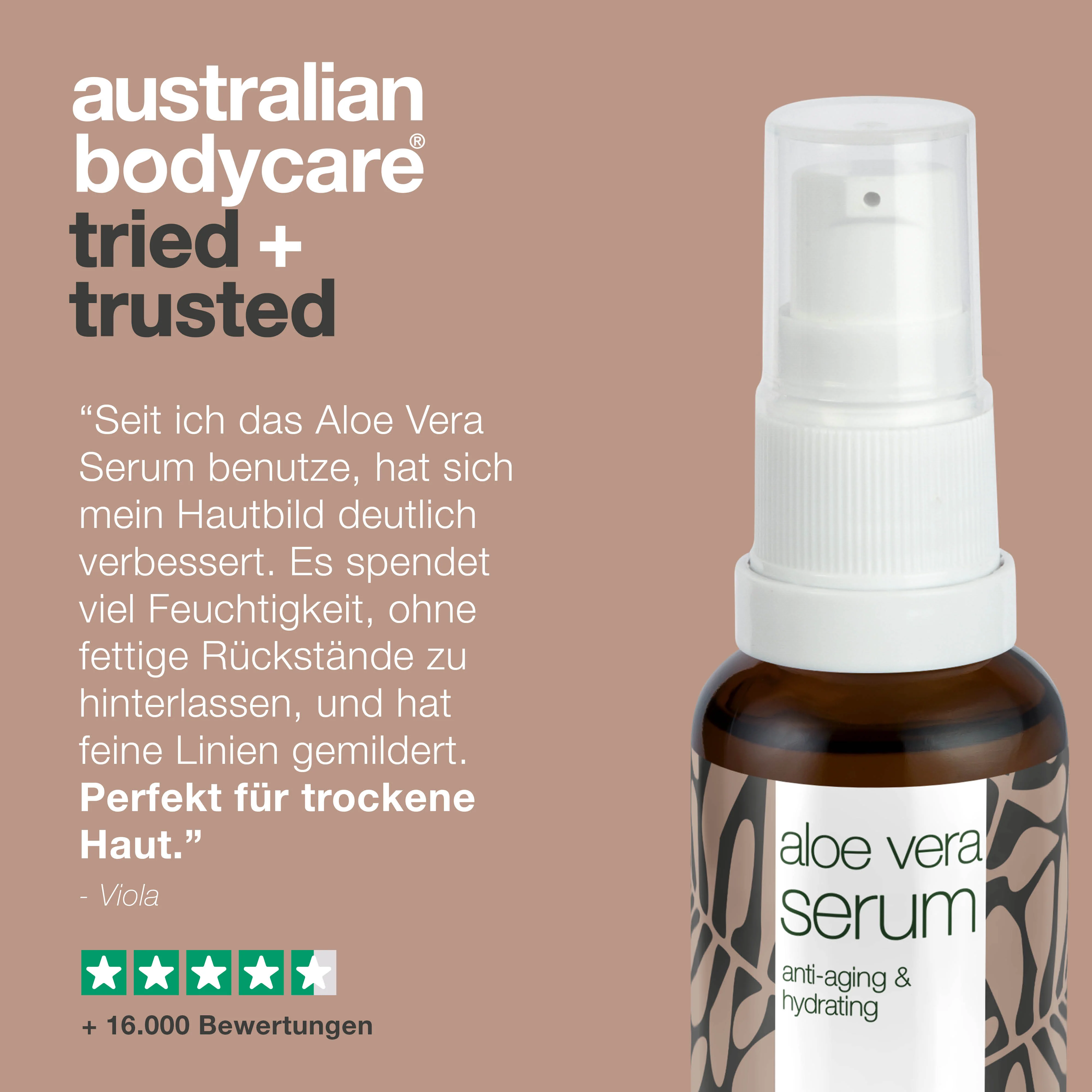 Aloe Vera & Vitamin E Serum – Reduziert Falten & hydratisiert — Aloe Vera & Vitamin E Serum glättet feine Linien & pflegt intensiv. Enthält Hyaluronsäure & Vitamin E für maximale Feuchtigkeit. - Image 5