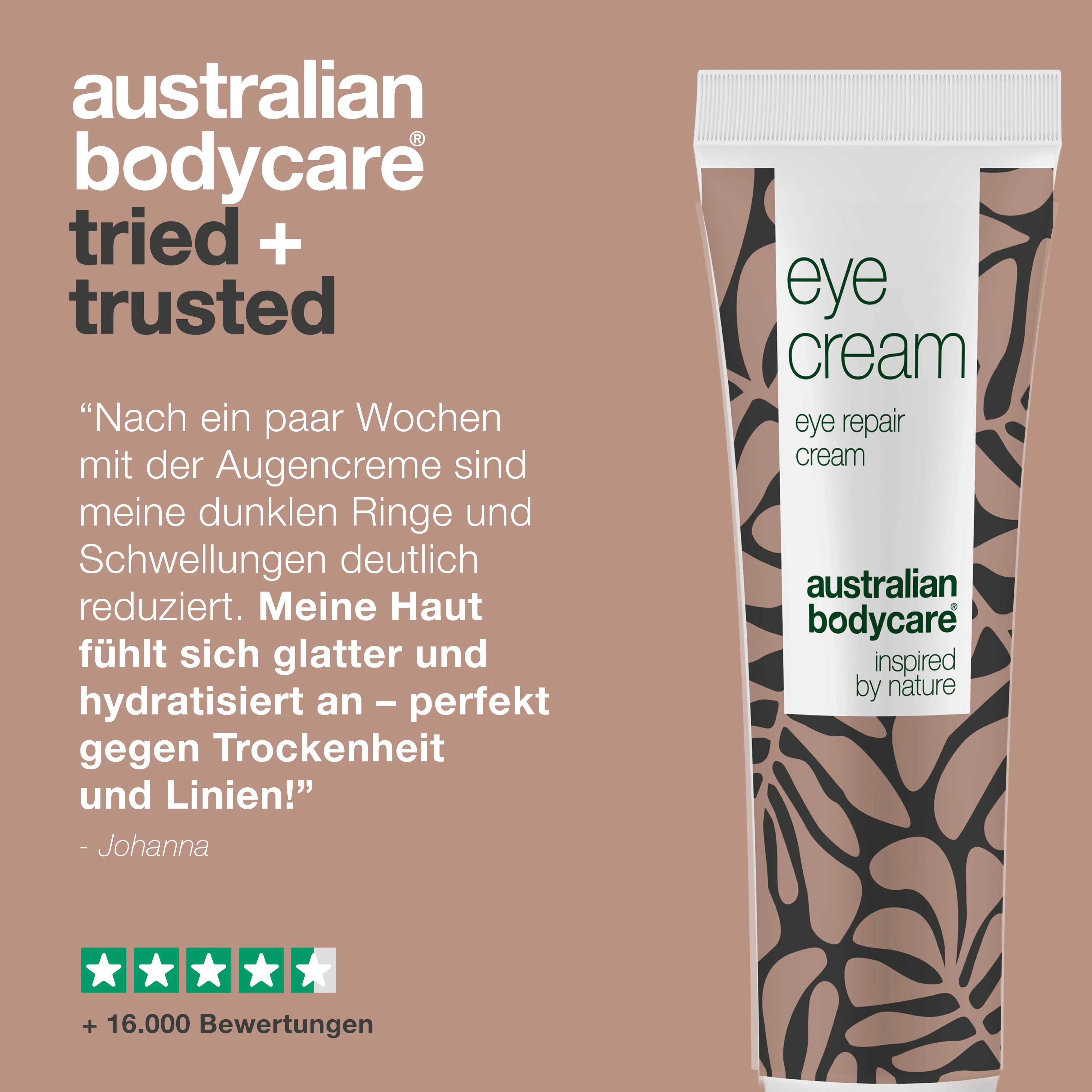 Augencreme gegen Schwellungen, dunkle Ringe und Fältchen — Effektive Augencreme, die Schwellungen und dunkle Ringe reduziert. Spendet Feuchtigkeit und glättet Fältchen für ein frisches Aussehen. - Image 5