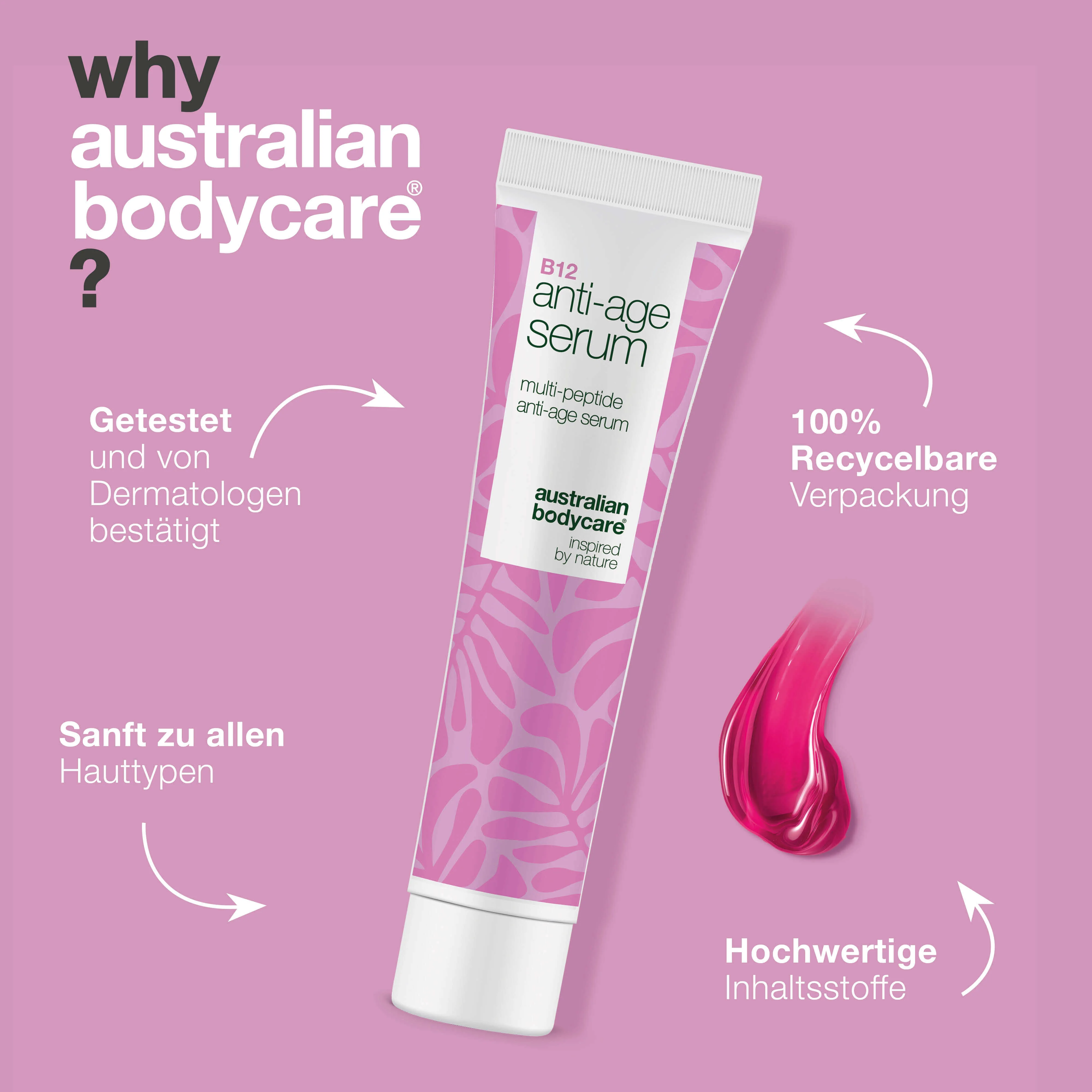 B12 Anti-Aging Serum – Reduzieren Sie Falten und straffen Sie die Haut — Straffendes B12 Serum reduziert sichtbare Zeichen der Hautalterung und verbessert die Elastizität. - Image 4
