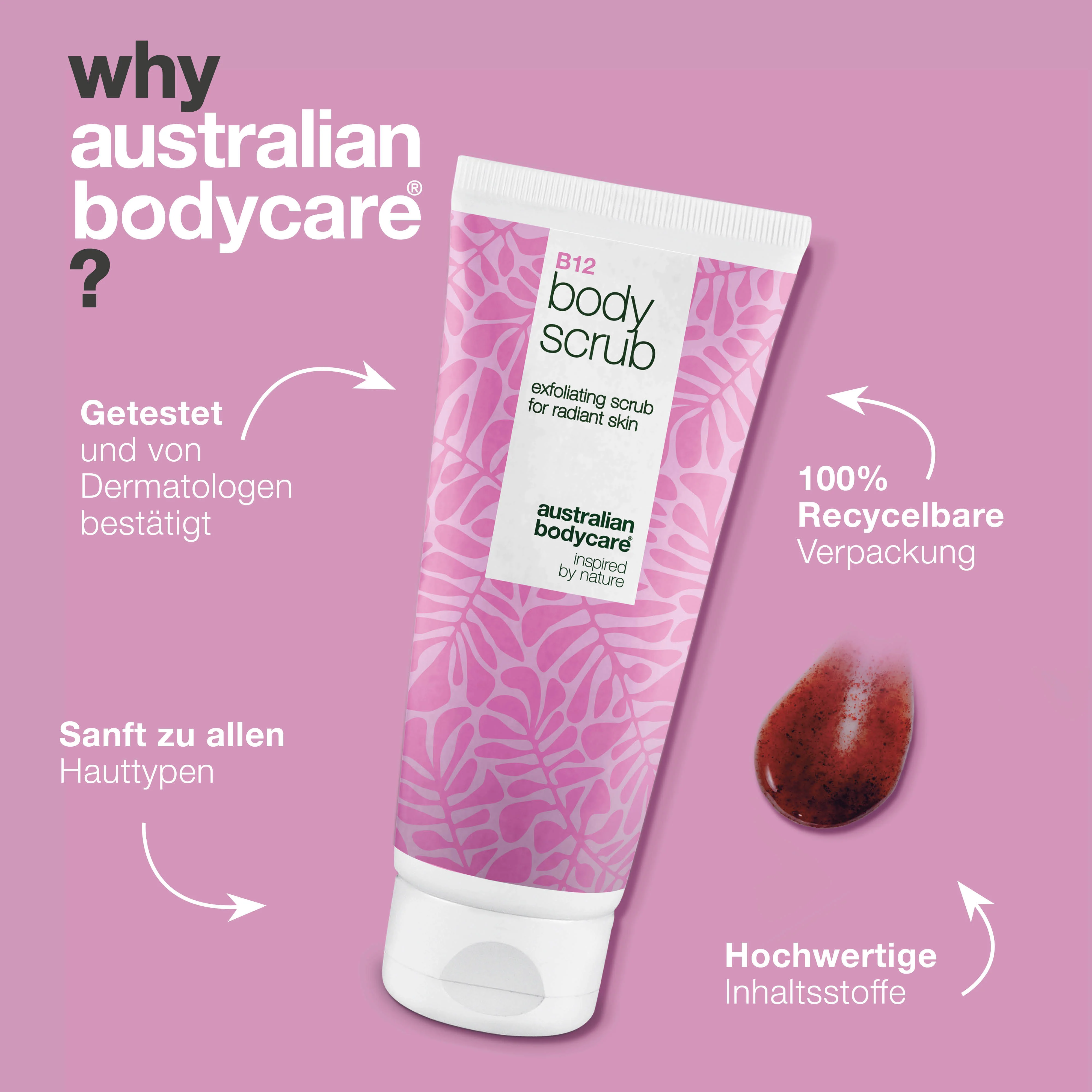 B12 Körperpeeling – Exfoliert und spendet Feuchtigkeit — Entdecken Sie weiche Haut mit B12 Körperpeeling. Sanft exfoliert, gibt Glanz. - Image 4