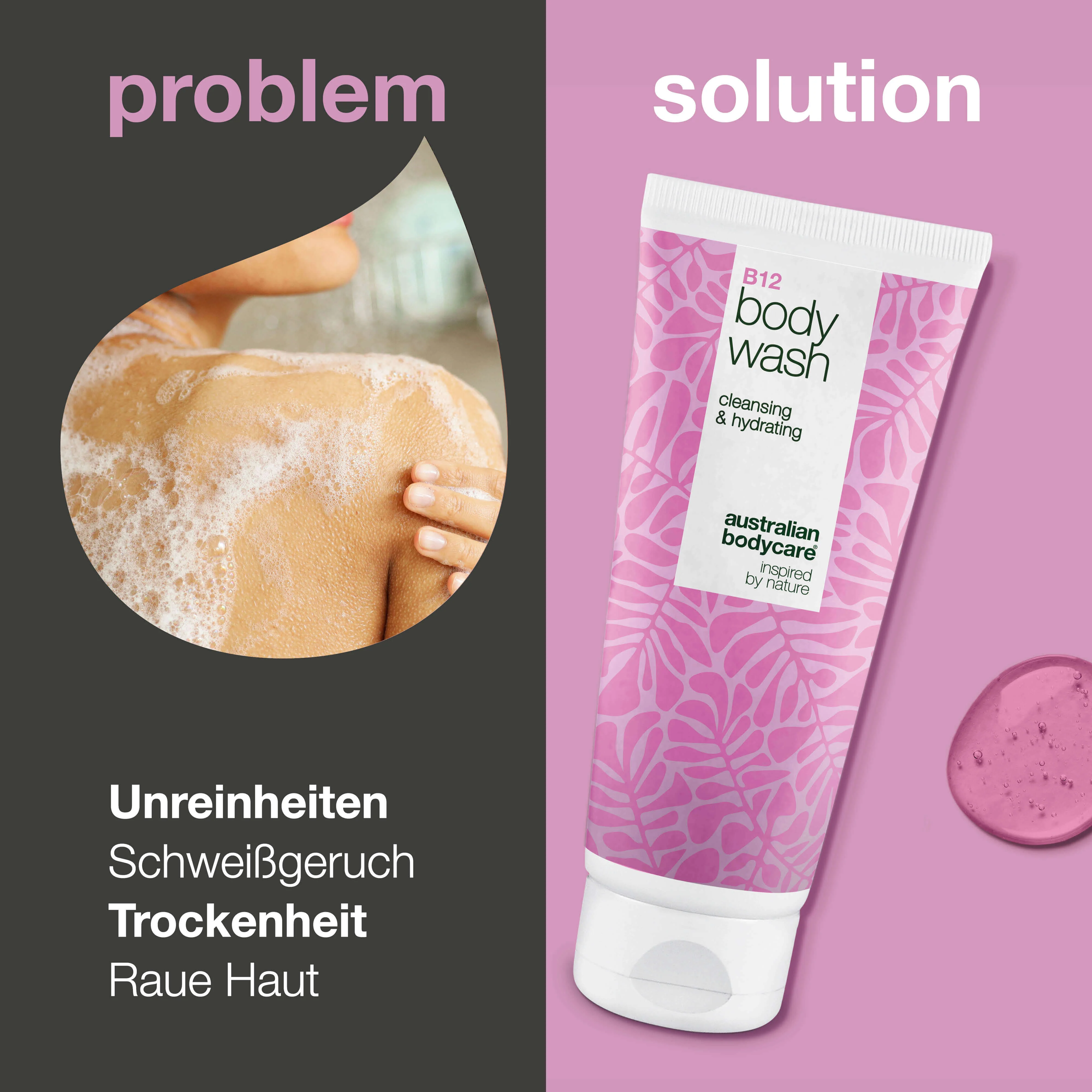 Body Wash mit B12 – Tägliche Feuchtigkeit und Pflege — B12 Body Wash – tägliche Pflege für Reinigung und intensive Feuchtigkeit. - Image 2