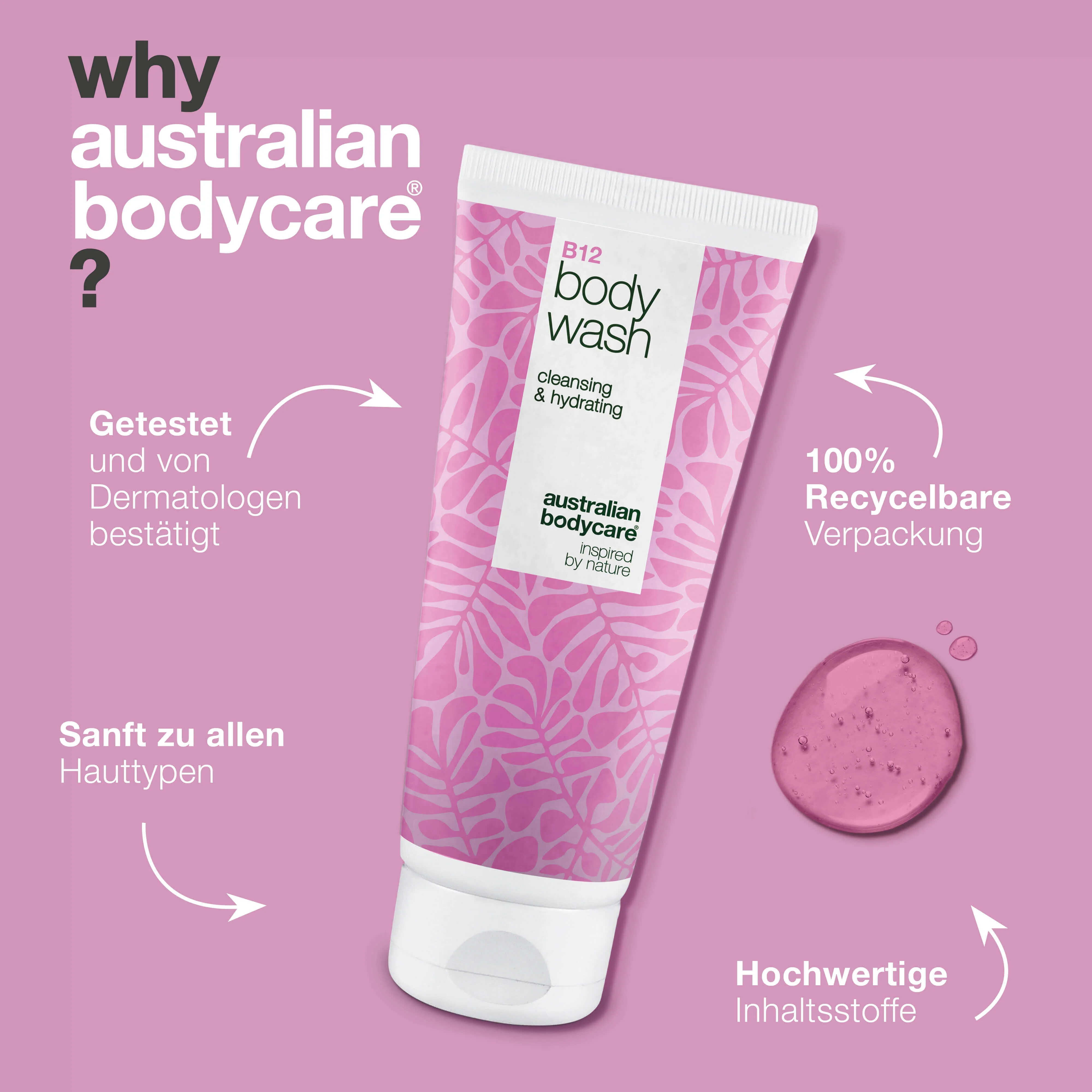 Body Wash mit B12 – Tägliche Feuchtigkeit und Pflege — B12 Body Wash – tägliche Pflege für Reinigung und intensive Feuchtigkeit. - Image 4