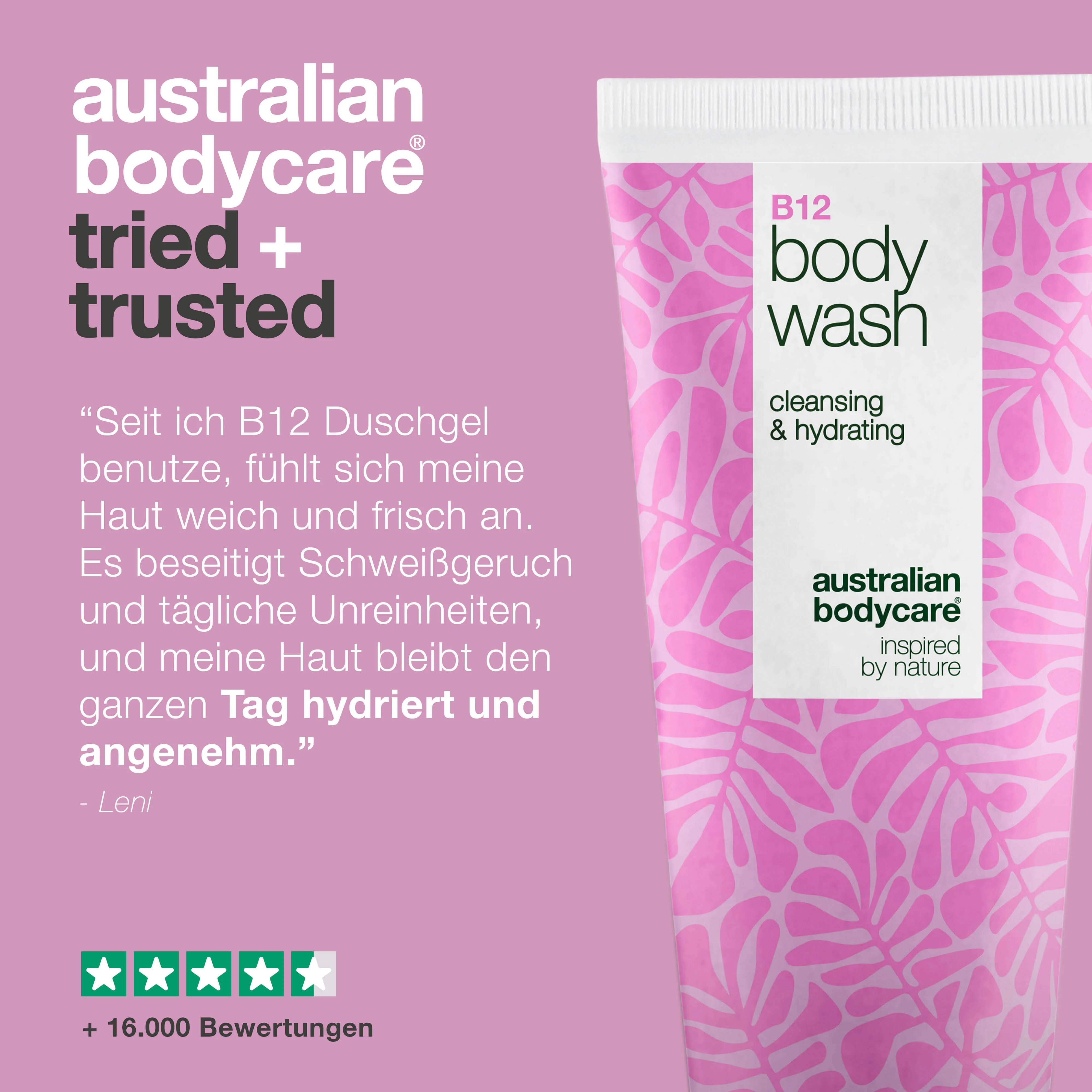 Body Wash mit B12 – Tägliche Feuchtigkeit und Pflege — B12 Body Wash – tägliche Pflege für Reinigung und intensive Feuchtigkeit. - Image 5