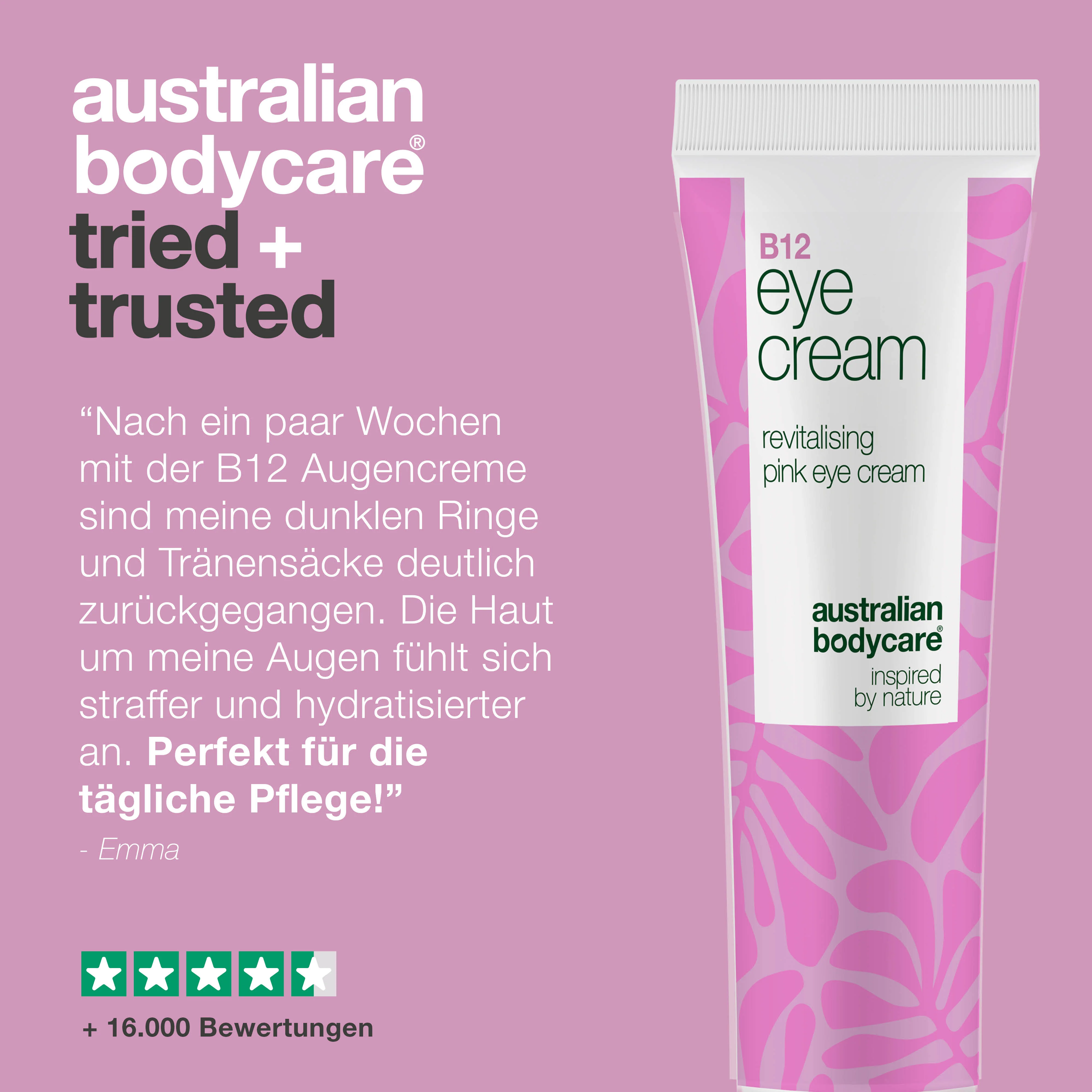 B12 Augencreme gegen Tränensäcke, Augenringe und Fältchen — Effektive B12 Augencreme, die Tränensäcke, Augenringe und Fältchen reduziert. Feuchtigkeitsspendend und straffend. - Image 5