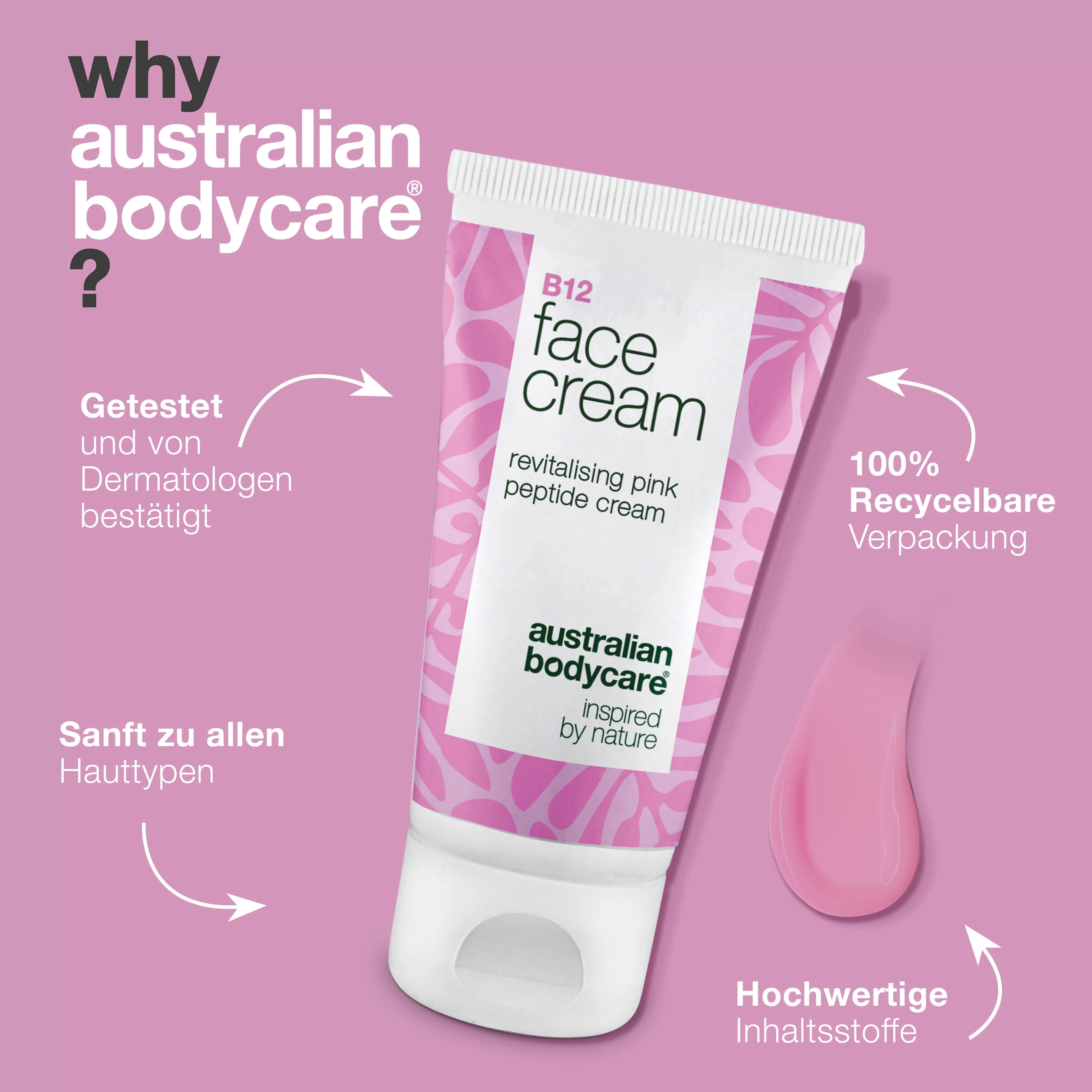 B12-Gesichtscreme – Erneuerte Feuchtigkeit und natürlicher Glanz — Anti-Aging-Creme mit Vitamin B12 reduziert Falten, stellt Feuchtigkeit wieder her und verleiht Ihrer Haut einen natürlichen Glanz. - Image 4
