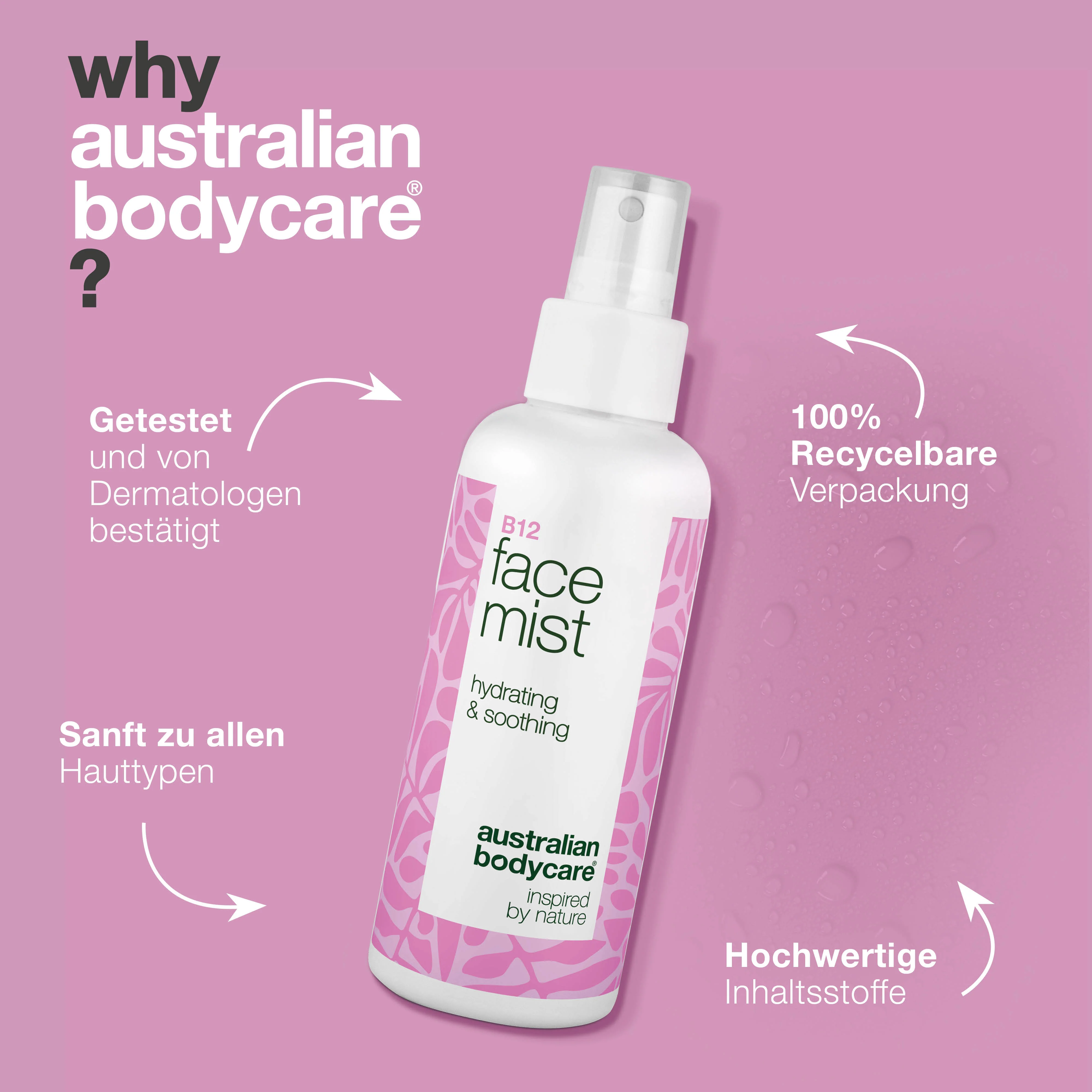 B12 Gesichtsspray – Feuchtigkeit für Strahlende Haut — B12 Gesichtsspray hydratisiert und erfrischt die Haut. Ideal für den täglichen Gebrauch oder ein schnelles Fresh-up. - Image 4