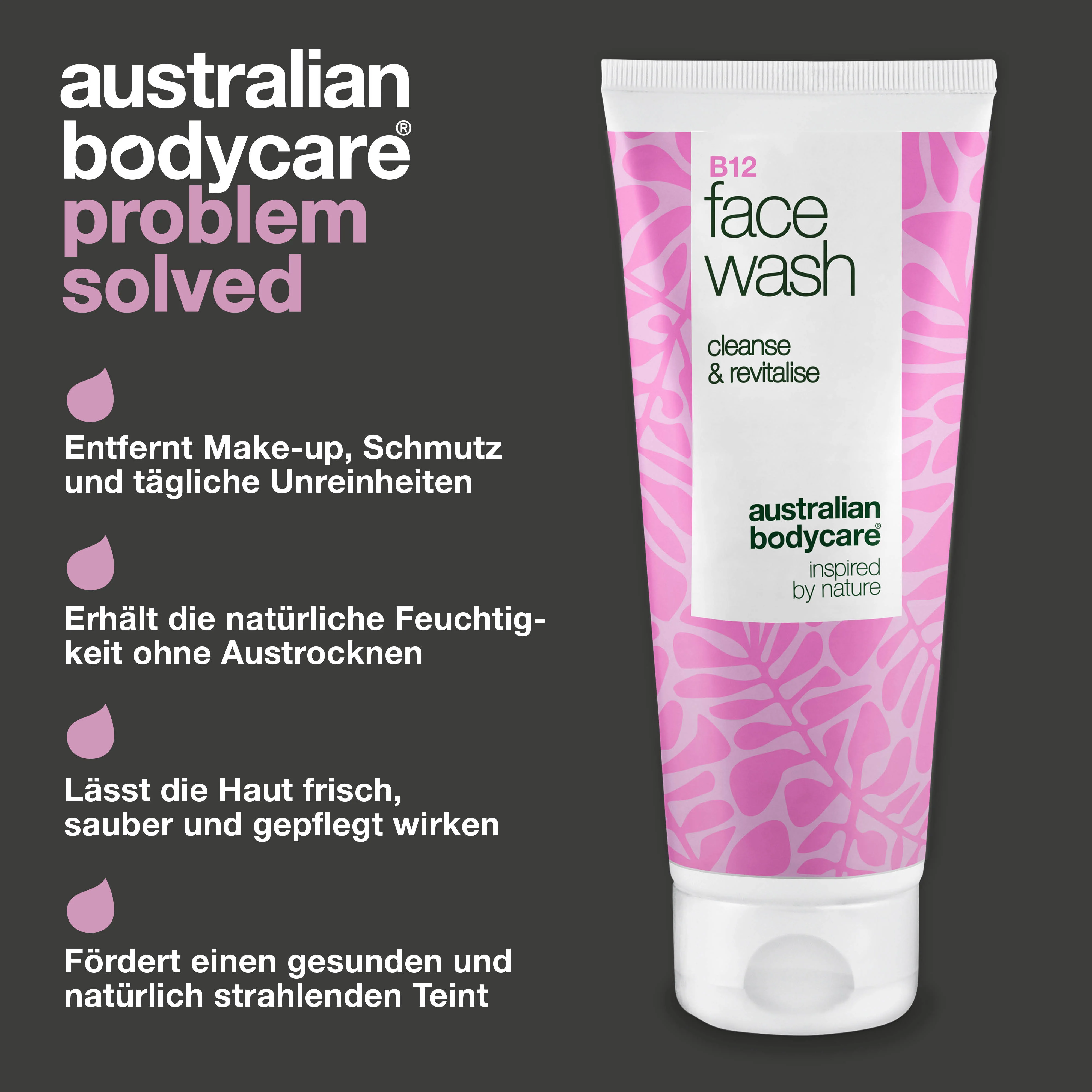 B12 Face Wash – Täglicher Reiniger gegen Schmutz und Unreinheiten — Effektiver B12-Gesichtsreiniger, der Make-up und Unreinheiten entfernt. Für eine saubere, natürlich strahlende Haut. - Image 3