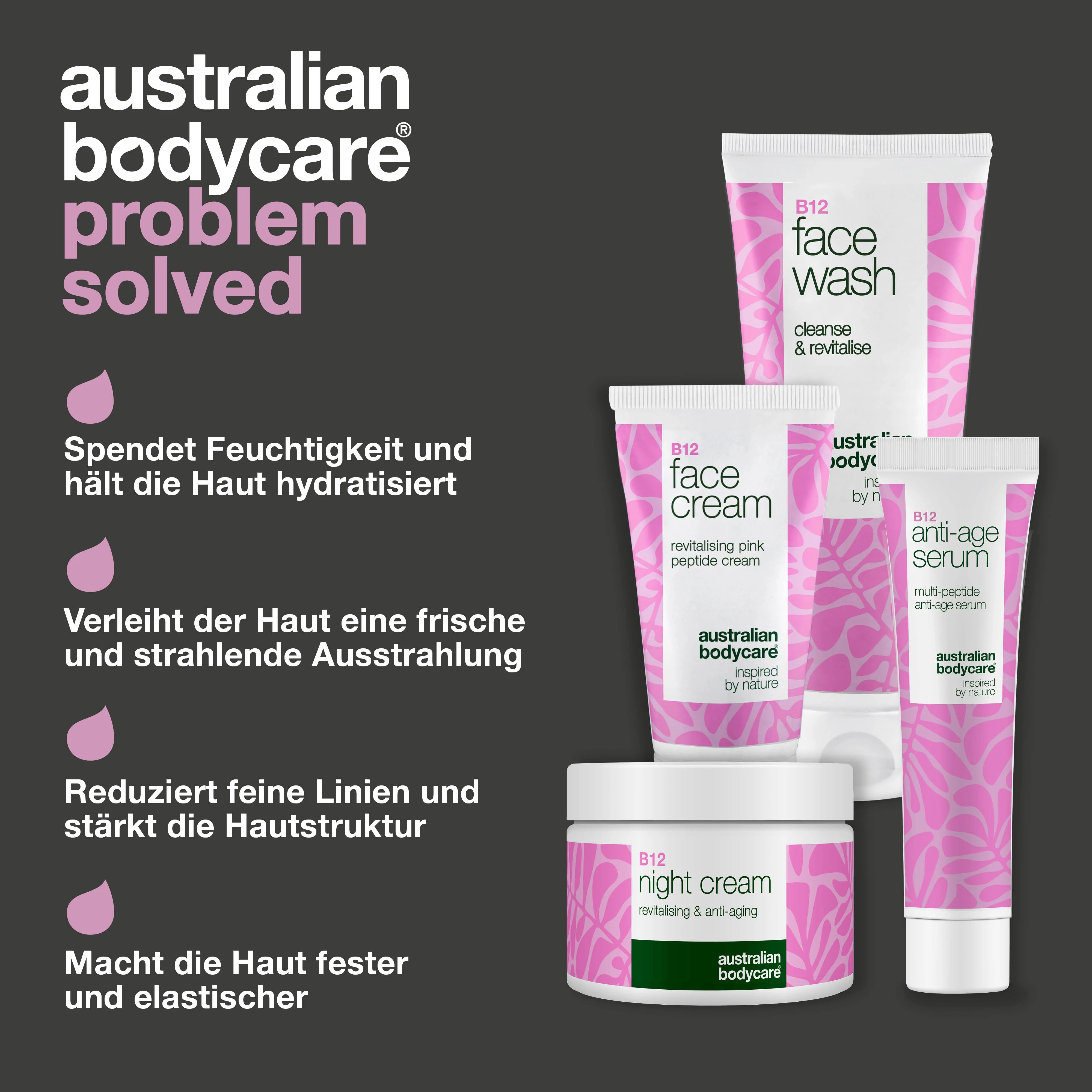 Anti-Aging B12 Set für reife Haut – Feuchtigkeit & Straffung — B12 Pflegeset für reife Haut. Spendet Feuchtigkeit, strafft und glättet. - Image 3