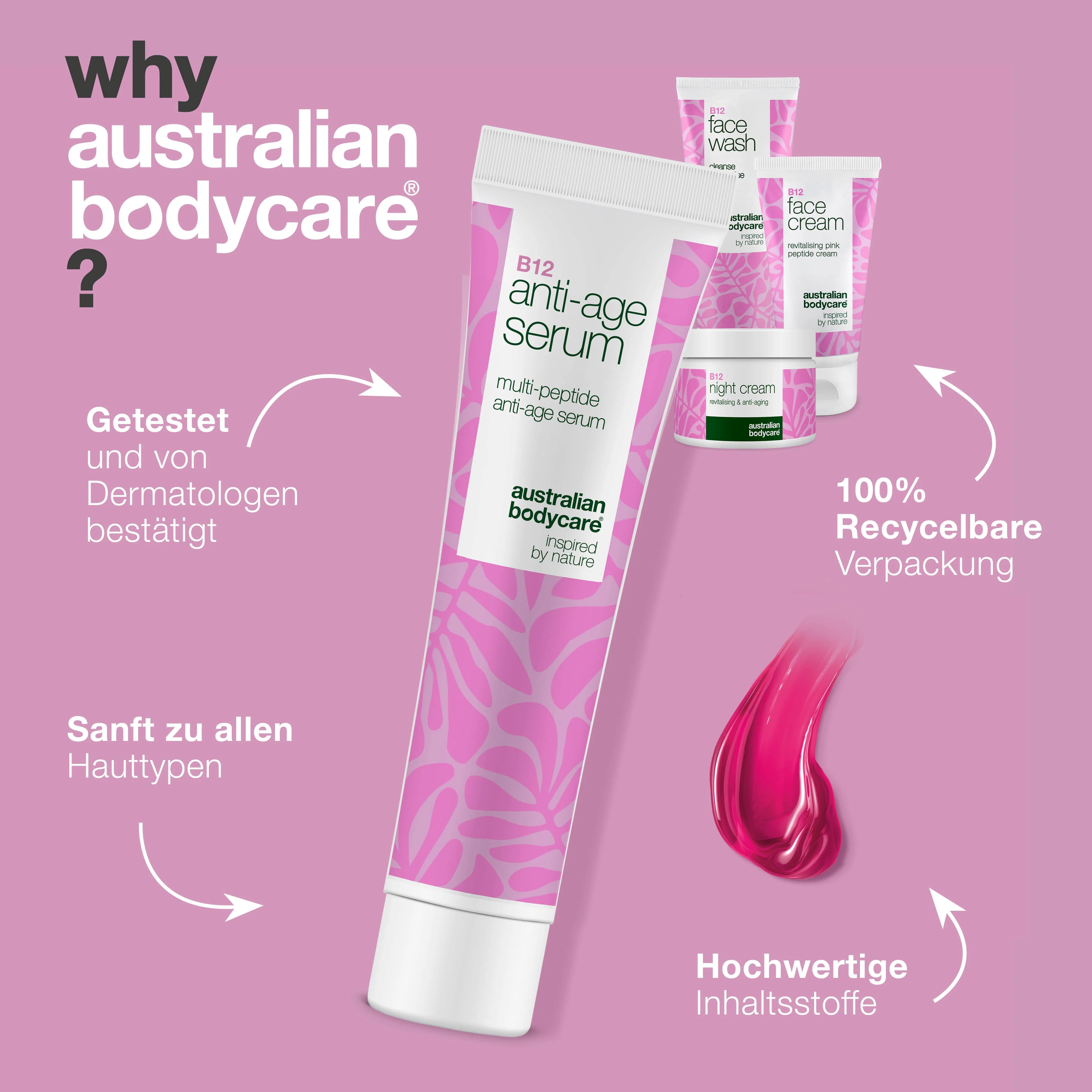 Anti-Aging B12 Set für reife Haut – Feuchtigkeit & Straffung — B12 Pflegeset für reife Haut. Spendet Feuchtigkeit, strafft und glättet. - Image 4