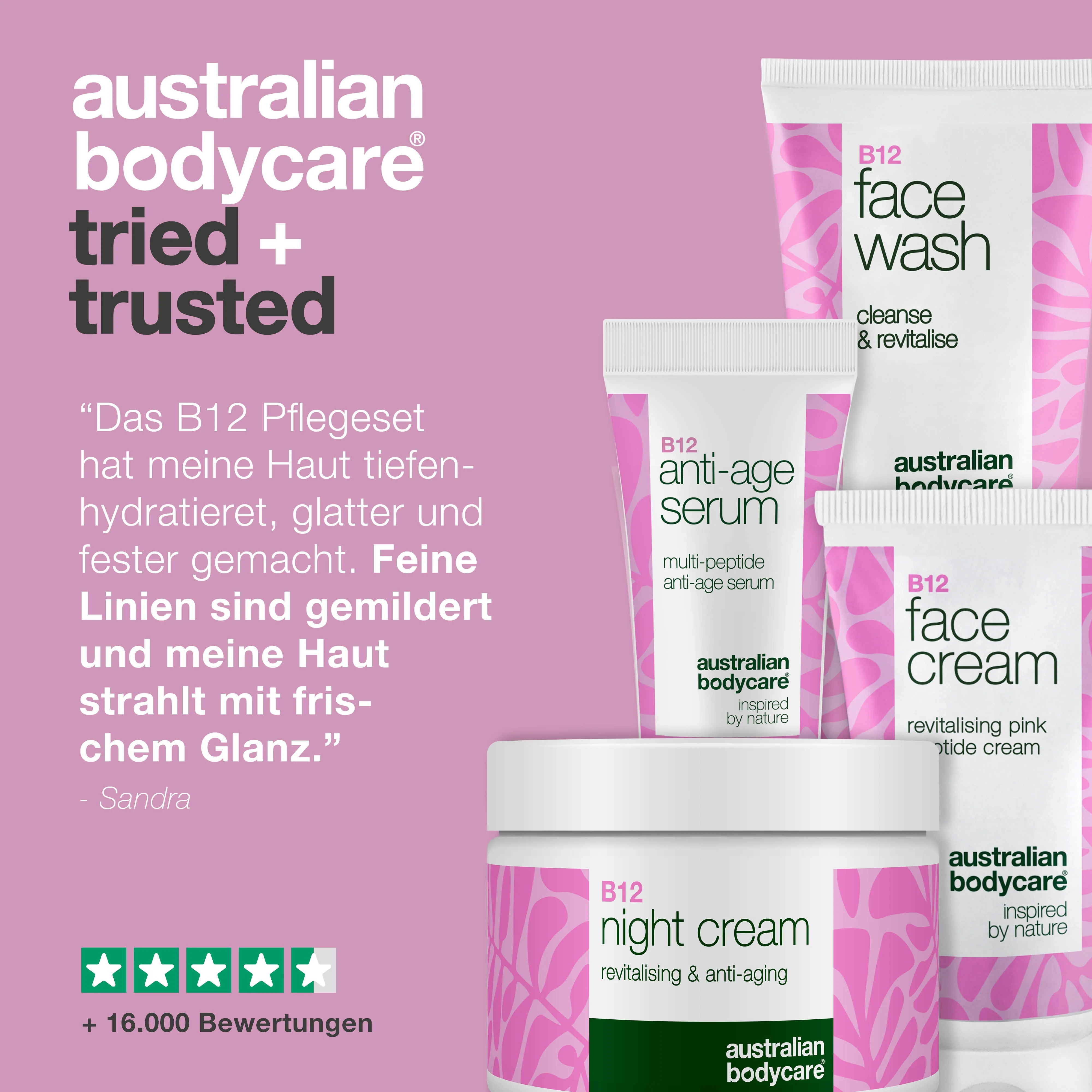 Anti-Aging B12 Set für reife Haut – Feuchtigkeit & Straffung — B12 Pflegeset für reife Haut. Spendet Feuchtigkeit, strafft und glättet. - Image 5