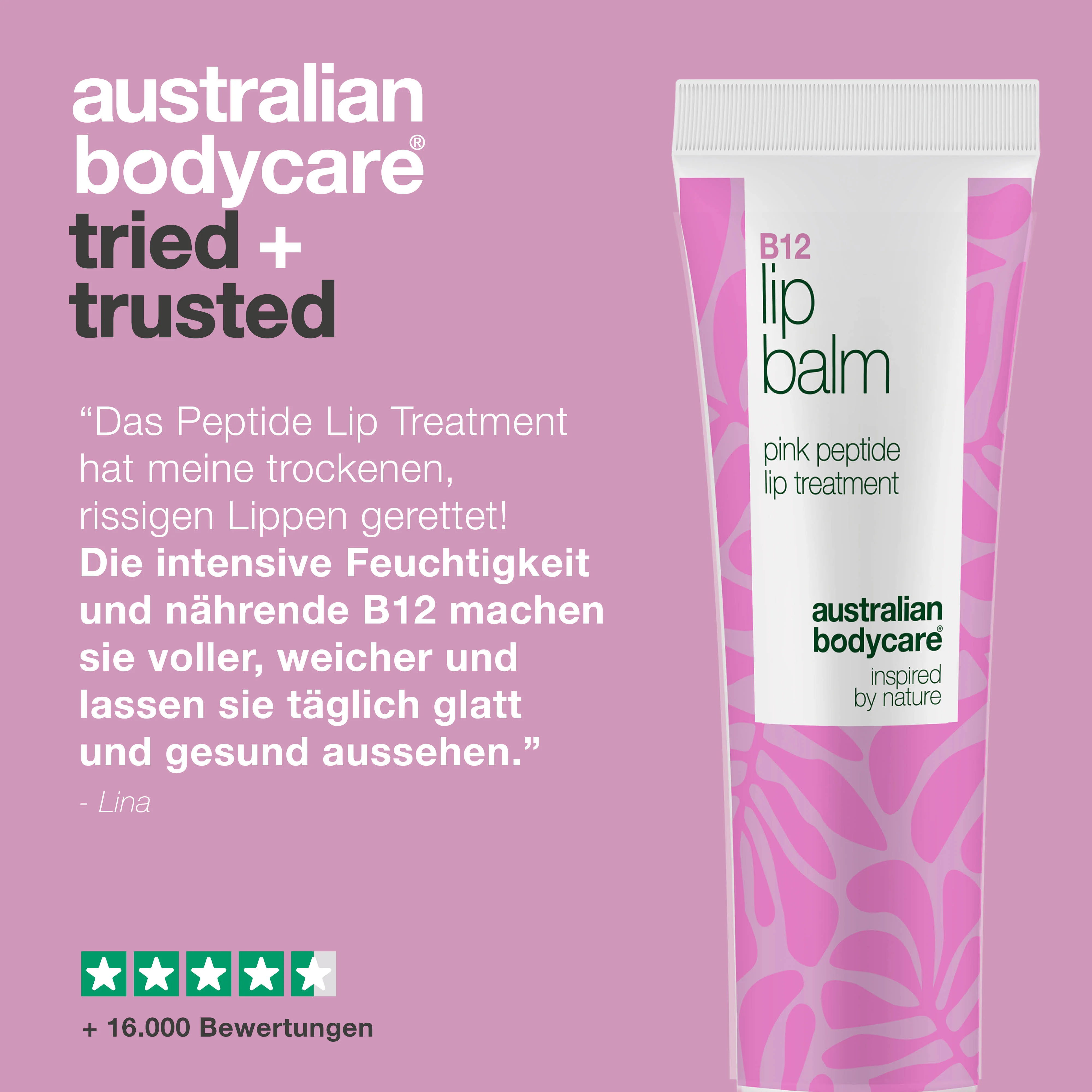 Lippenbalsam mit B12 – Feuchtigkeit für volle, weiche Lippen — Erleben Sie weiche, volle Lippen mit B12-Lippenbalsam. Intensive Feuchtigkeit, glättet Linien und beugt Trockenheit vor - Image 5