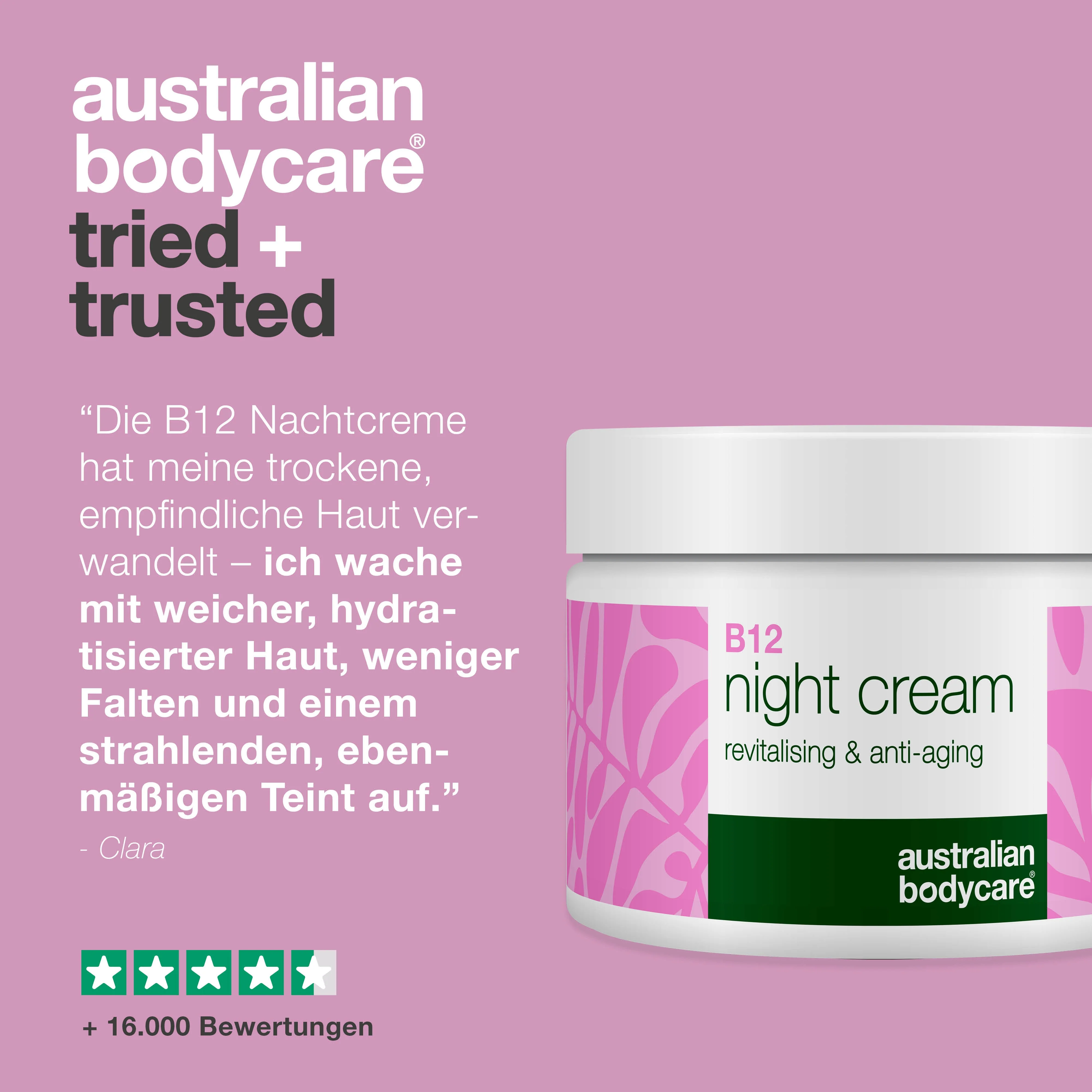 B12 Nachtcreme – Anti-Aging Pflege für Strahlende Haut — B12 Nachtcreme spendet Feuchtigkeit, strafft und verleiht natürlichen Glanz. - Image 5
