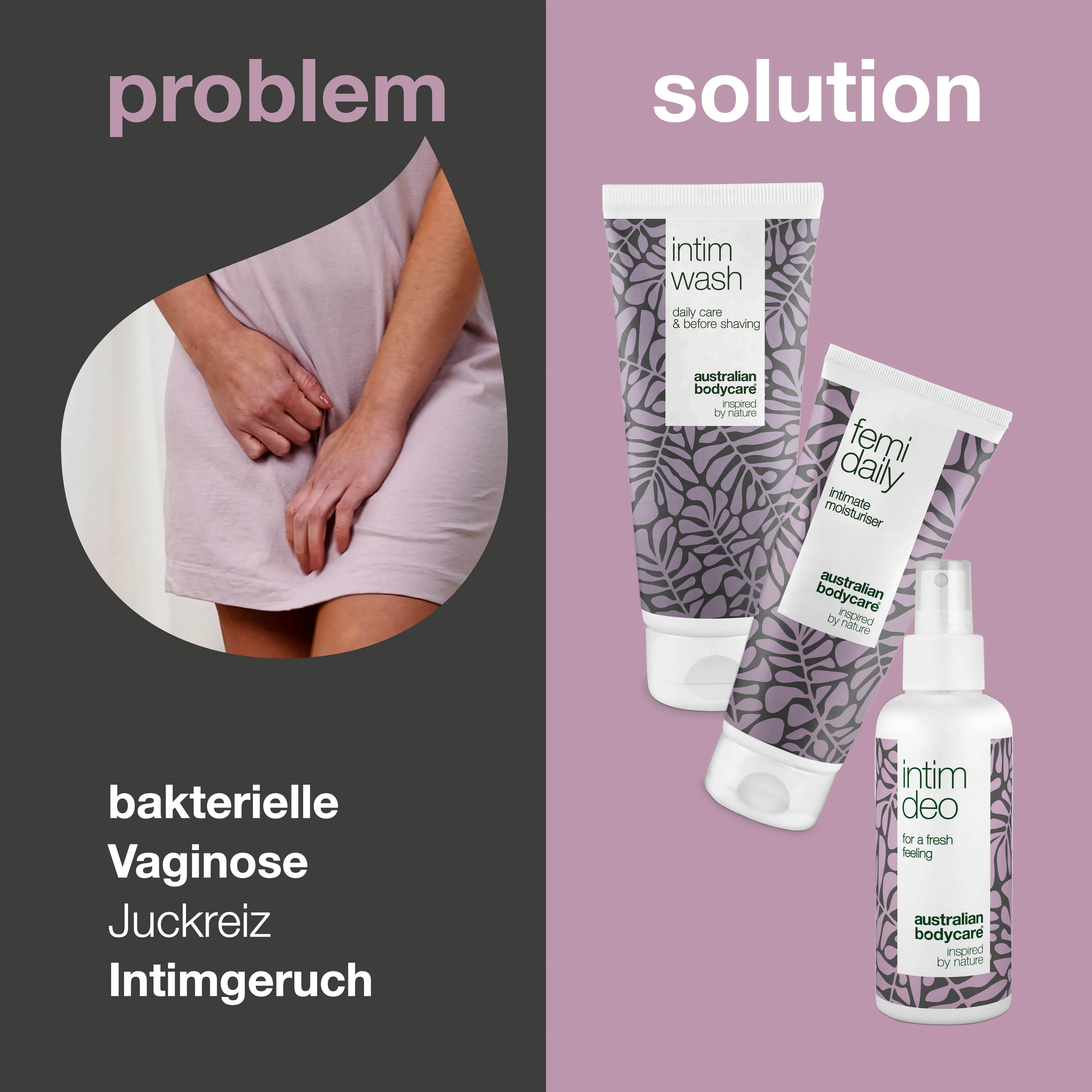 Set für bakterielle Vaginose — Intimprodukte gegen unerwünschten Geruch, Juckreiz und Hautreizungen - Image 2
