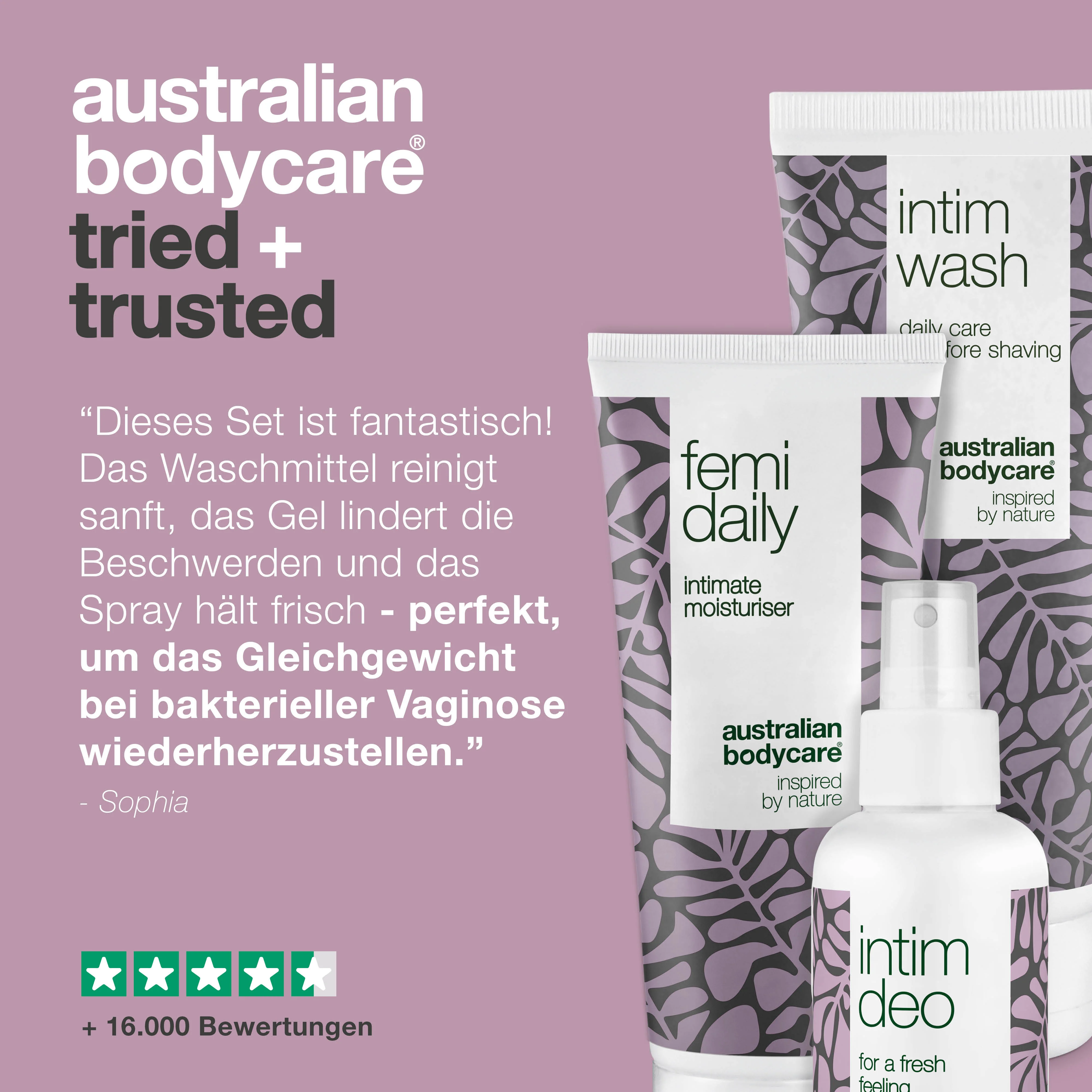 Set für bakterielle Vaginose — Intimprodukte gegen unerwünschten Geruch, Juckreiz und Hautreizungen - Image 5