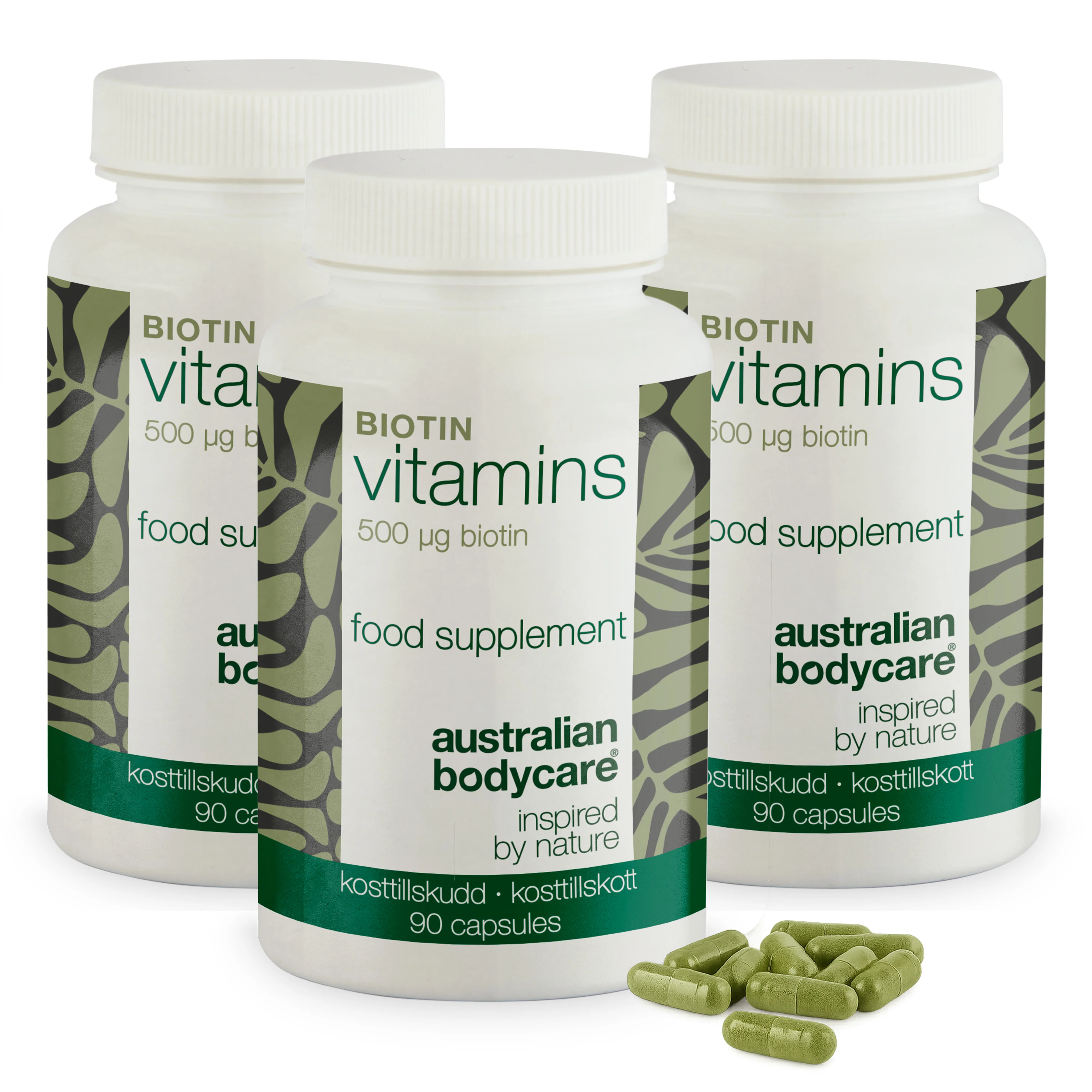 Biotinpräparat 500 µg – Vitamin B7 – 90 Stück — Biotinpräparat mit 500 µg Vitamin B7 für die tägliche Pflege von Haut, Haar und Schleimhäuten. Mit Biotin, Alfalfa und Cellulose. - Image 10