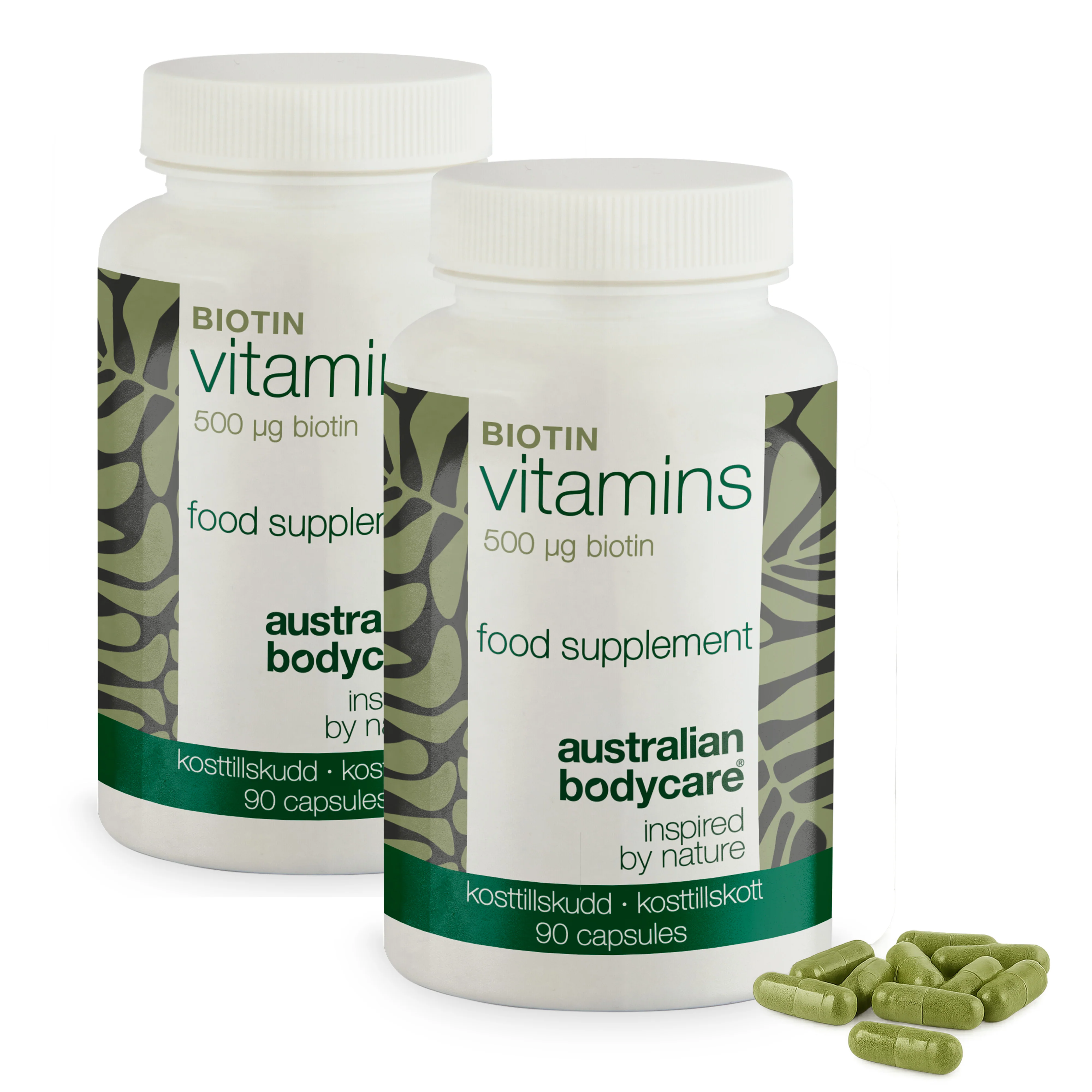 Biotinpräparat 500 µg – Vitamin B7 – 90 Stück — Biotinpräparat mit 500 µg Vitamin B7 für die tägliche Pflege von Haut, Haar und Schleimhäuten. Mit Biotin, Alfalfa und Cellulose. - Image 9