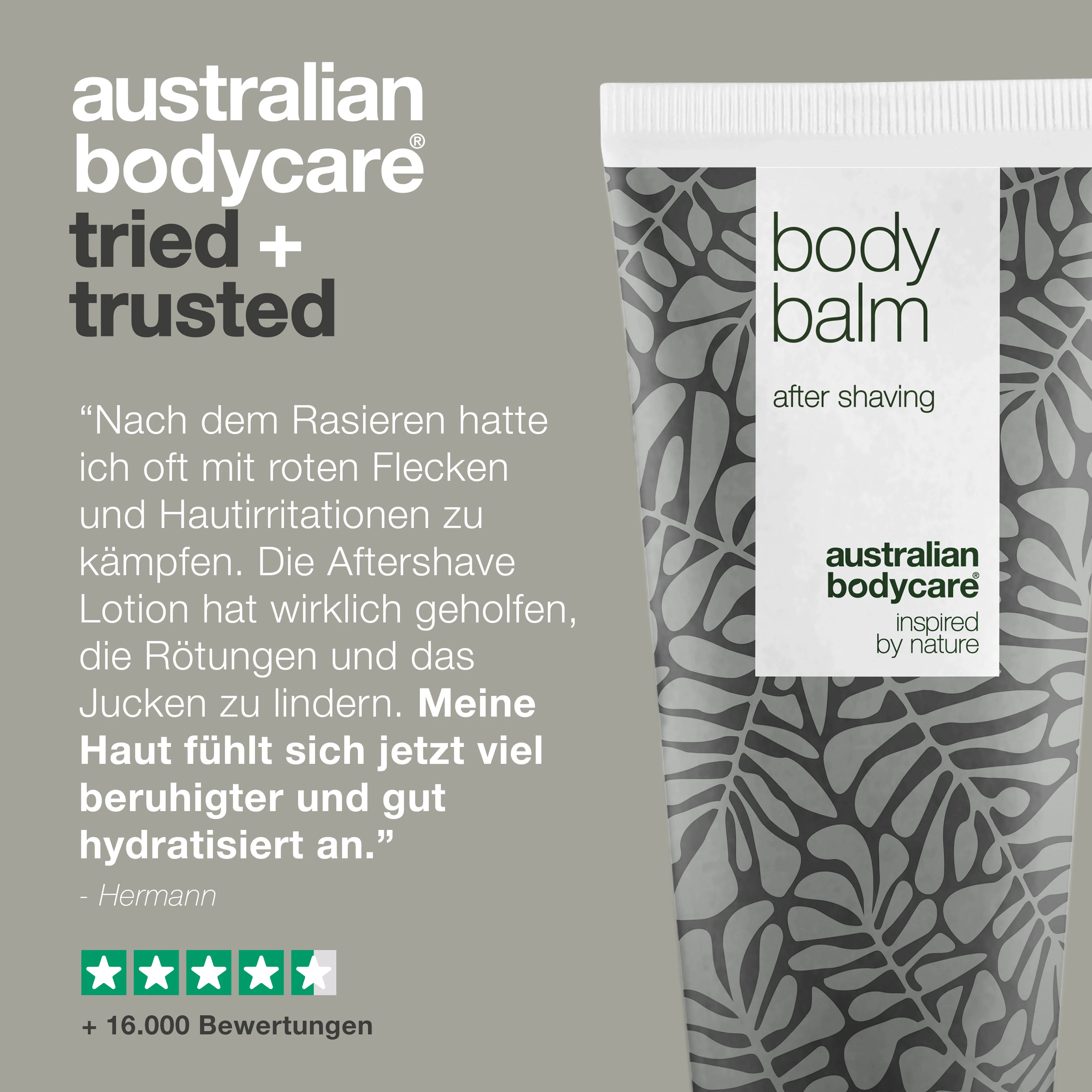 After Shave Balsam gegen Rasierpickel nach der Rasur — Pflegende Aftershave Lotion gegen Hautreizungen nach der Rasur - Image 5