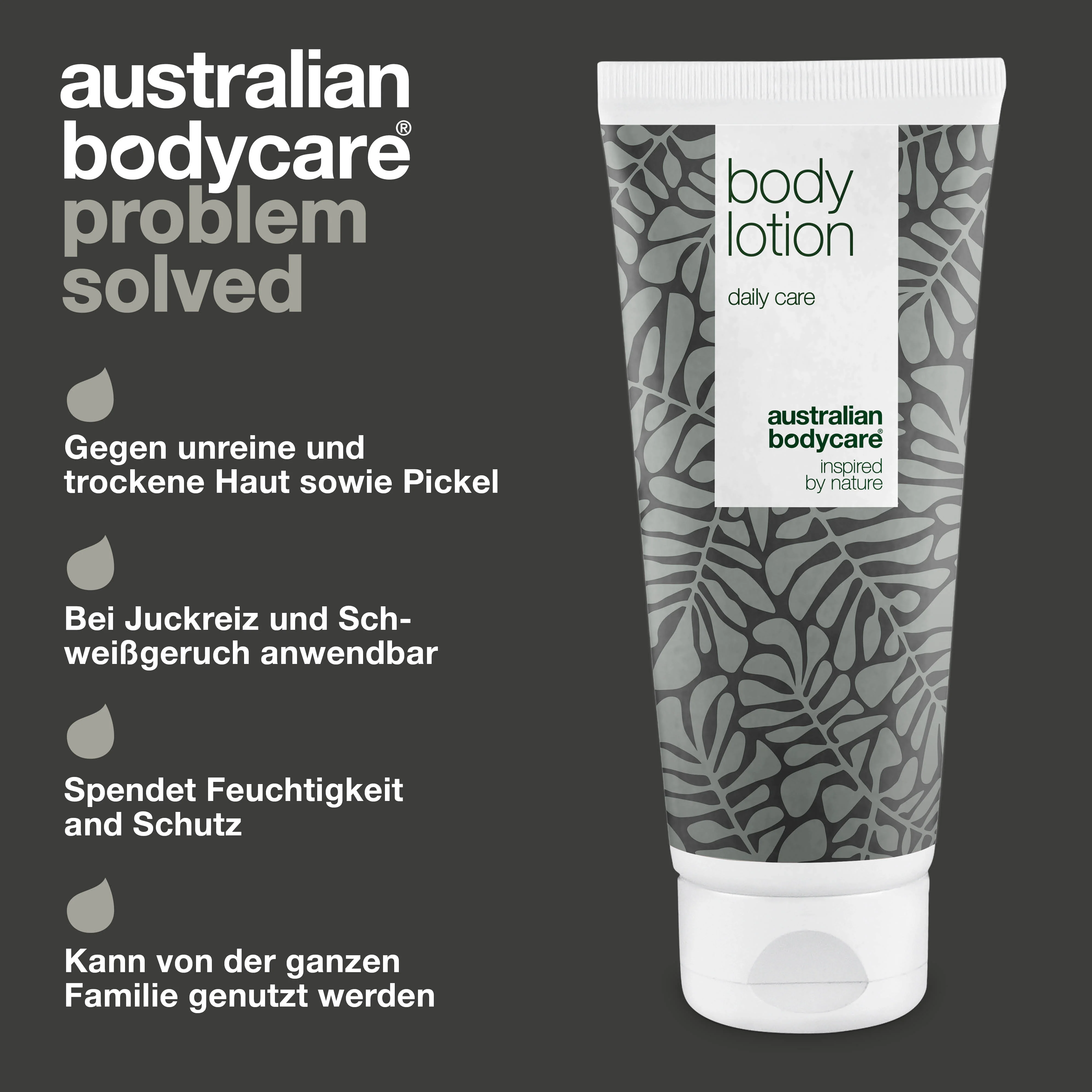 Teebaumöl Body Lotion — Körperlotion bei Unreiner & Trockener Haut, Pickeln, Juckreiz, Schweißgeruch - Image 3