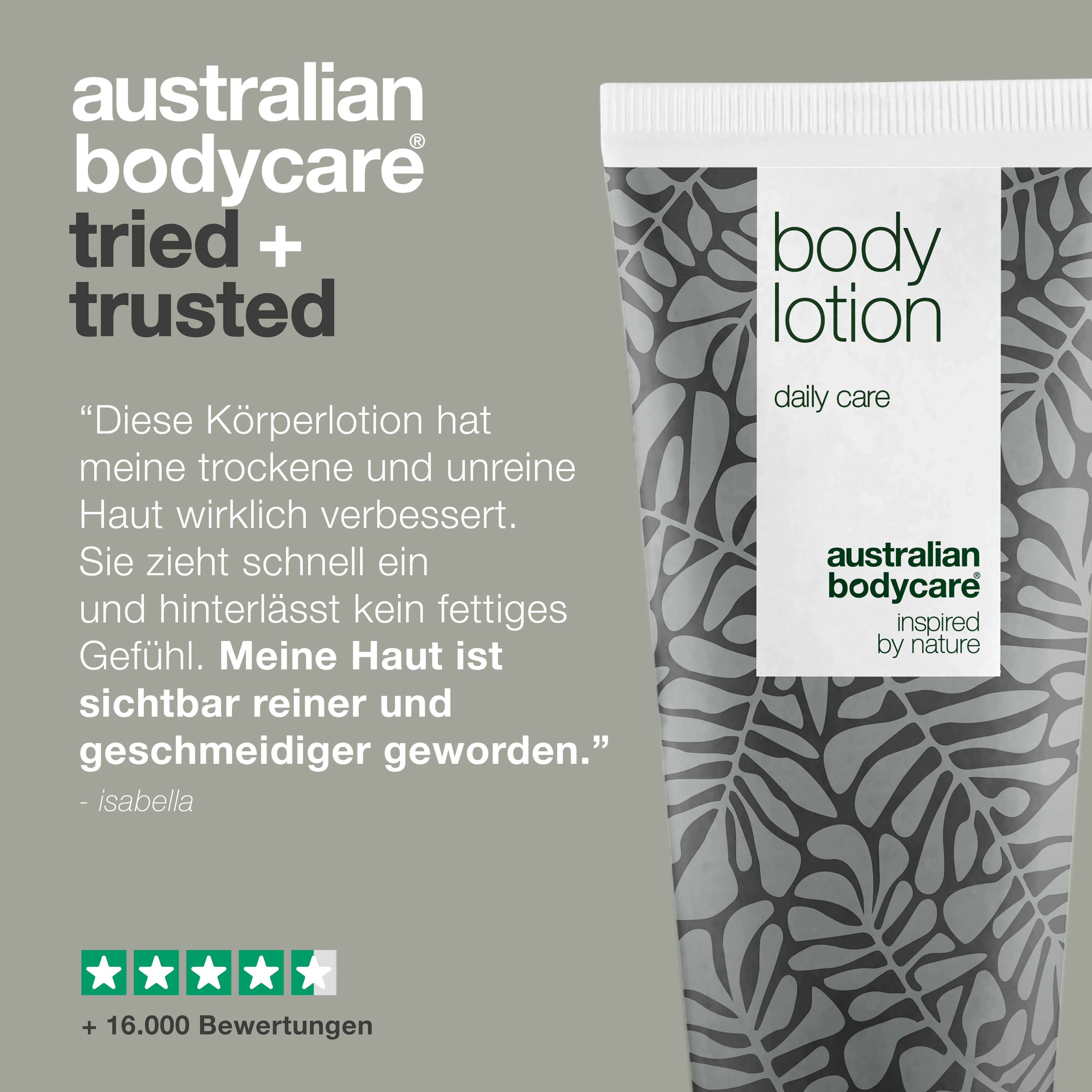 Teebaumöl Body Lotion — Körperlotion bei Unreiner & Trockener Haut, Pickeln, Juckreiz, Schweißgeruch - Image 5