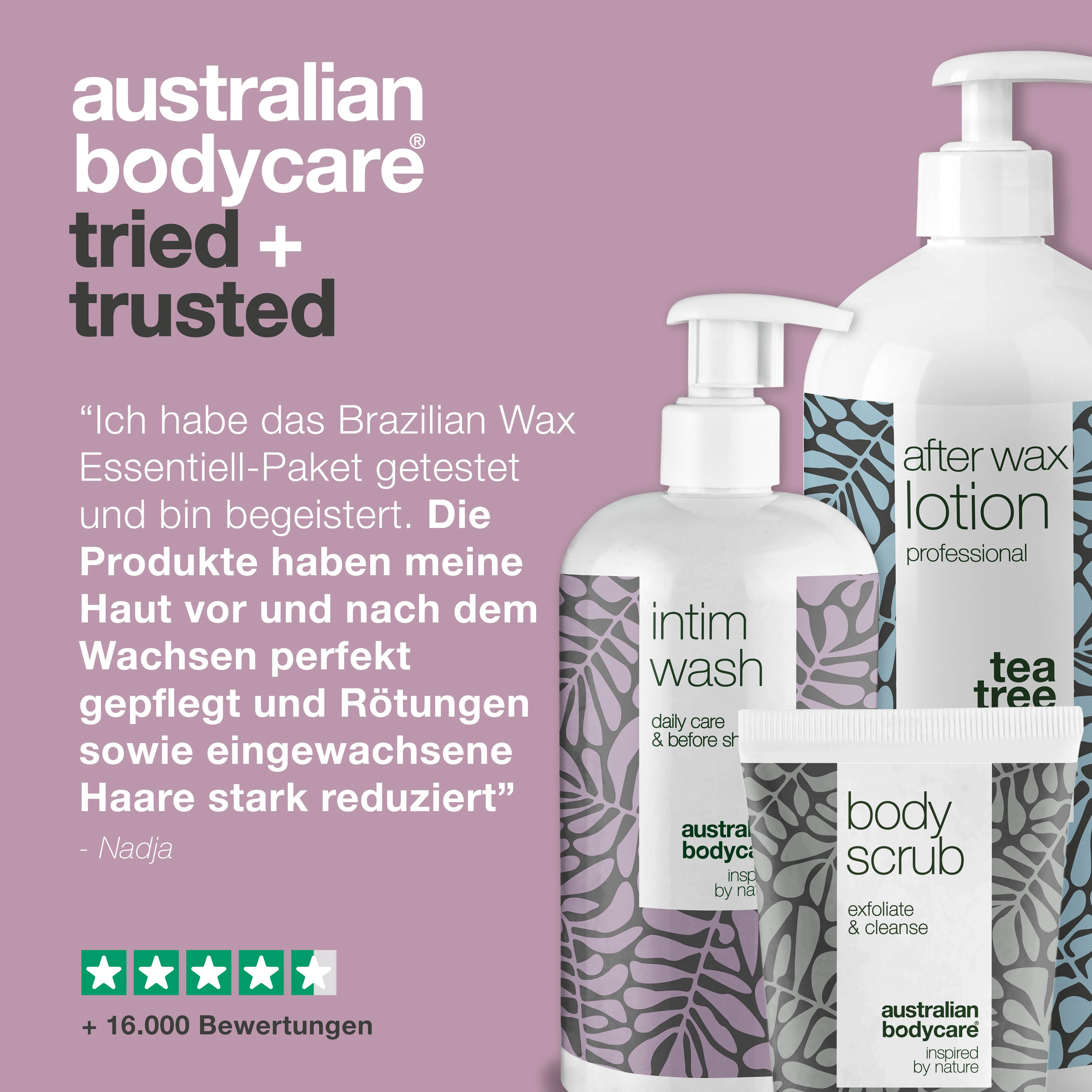 Brazilian Waxing Set — 3 Produkte für die Bikini Wax Zone - Image 5
