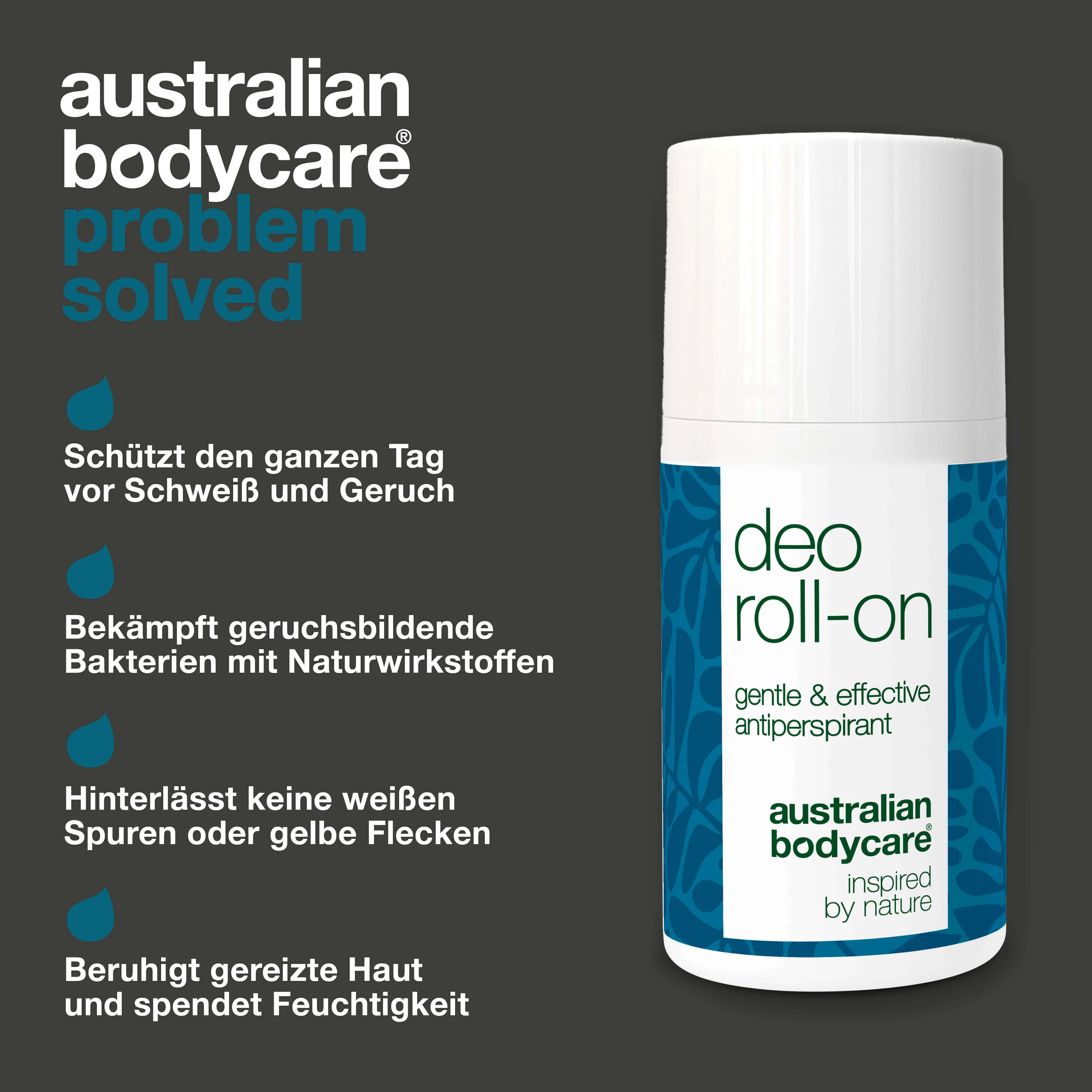 Antitranspirant Roll-on gegen Schweiß und Geruch – den ganzen Tag — Zuverlässiger Schutz vor Schweiß & Geruch, ohne Flecken – für ein frisches, sicheres Gefühl den ganzen Tag. - Image 3