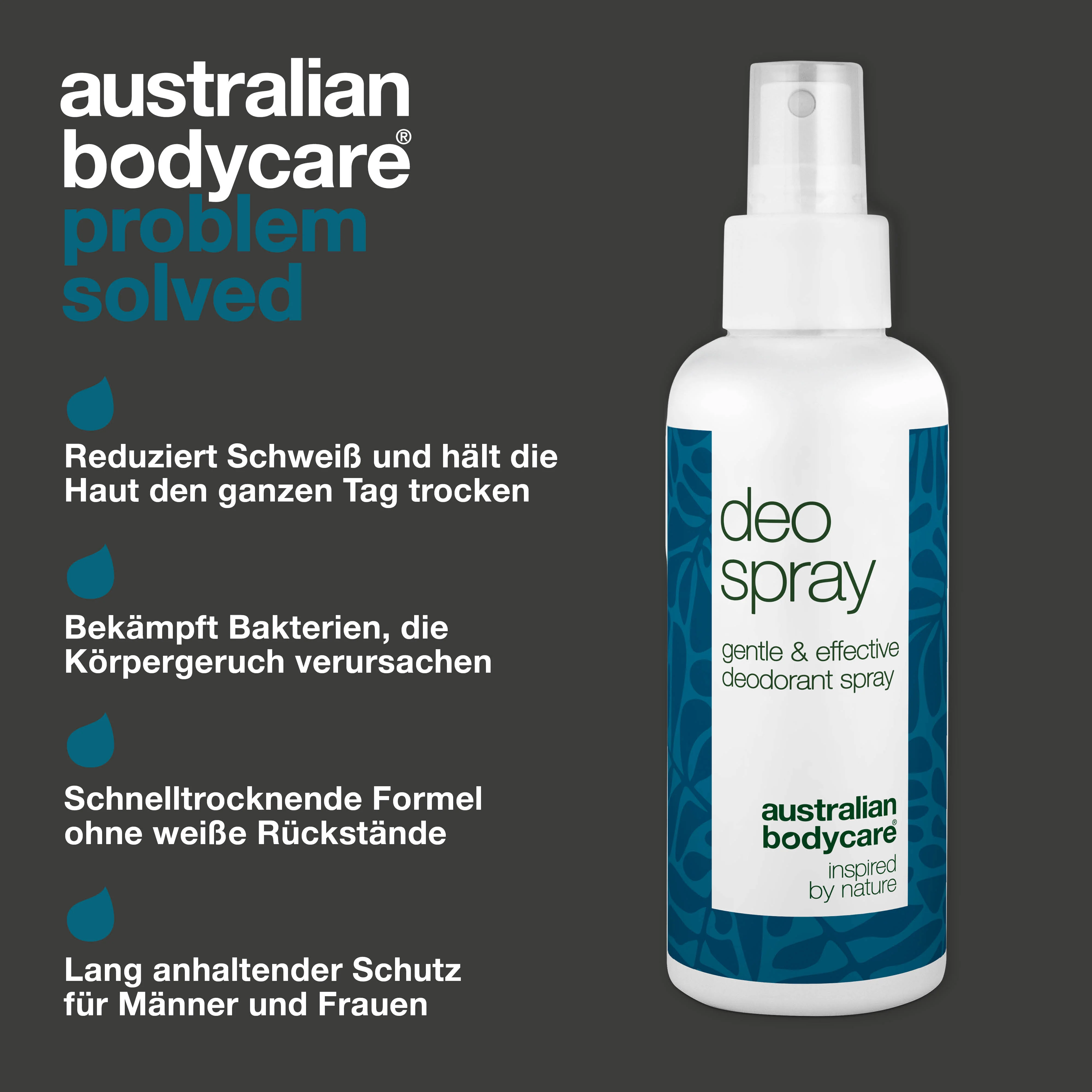 Antitranspirant Deospray – Schutz vor Schweiß und Geruch — Bleiben Sie den ganzen Tag frisch mit diesem Deospray. Kontrolliert Schweiß, verhindert Geruch und ist dermatologisch getestet. - Image 3