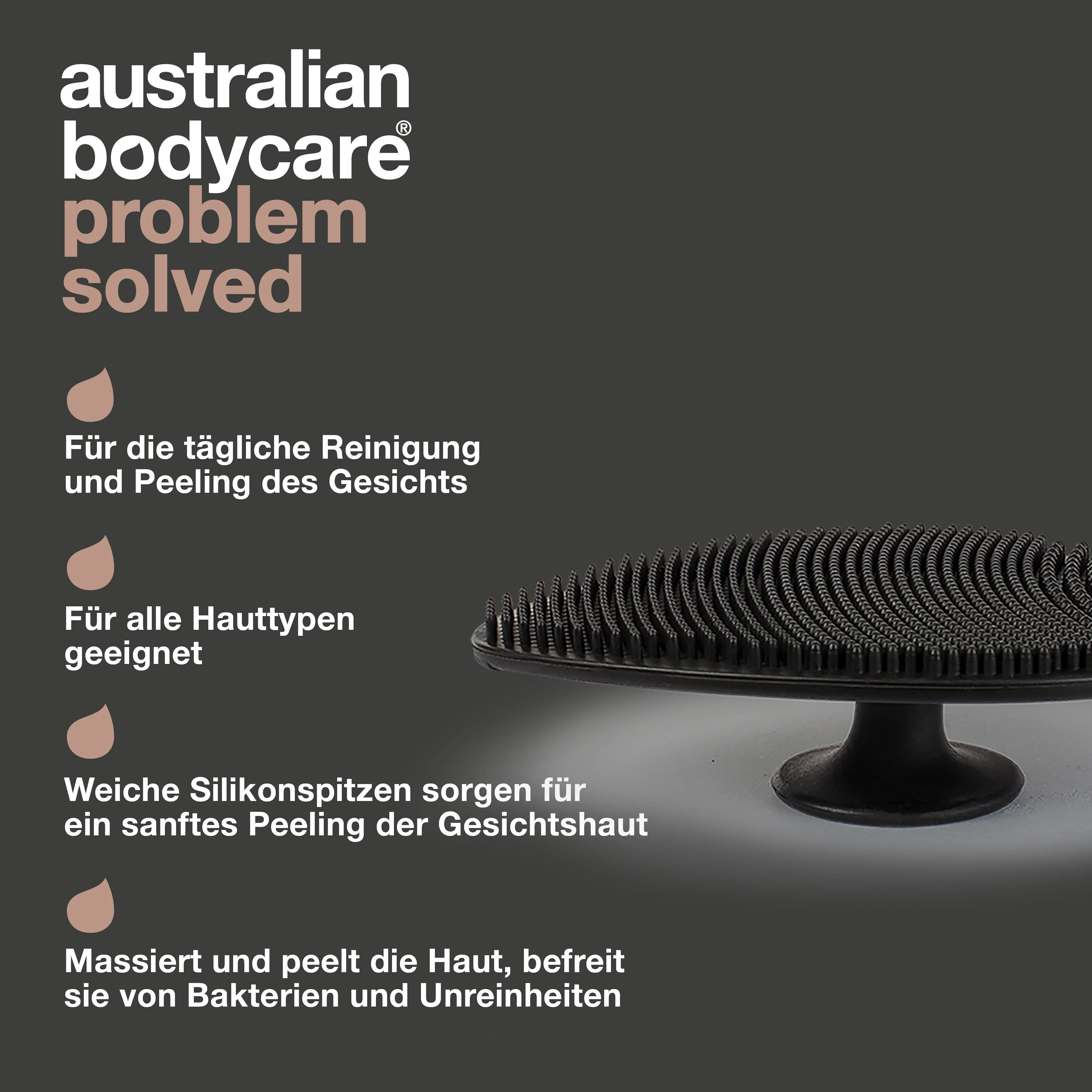 Gesichtsreinigungsbürste bei Pickeln und Mitessern — für die tägliche Reinigung und Peeling bei Pickeln, Mitessern und unreiner Haut - Image 3