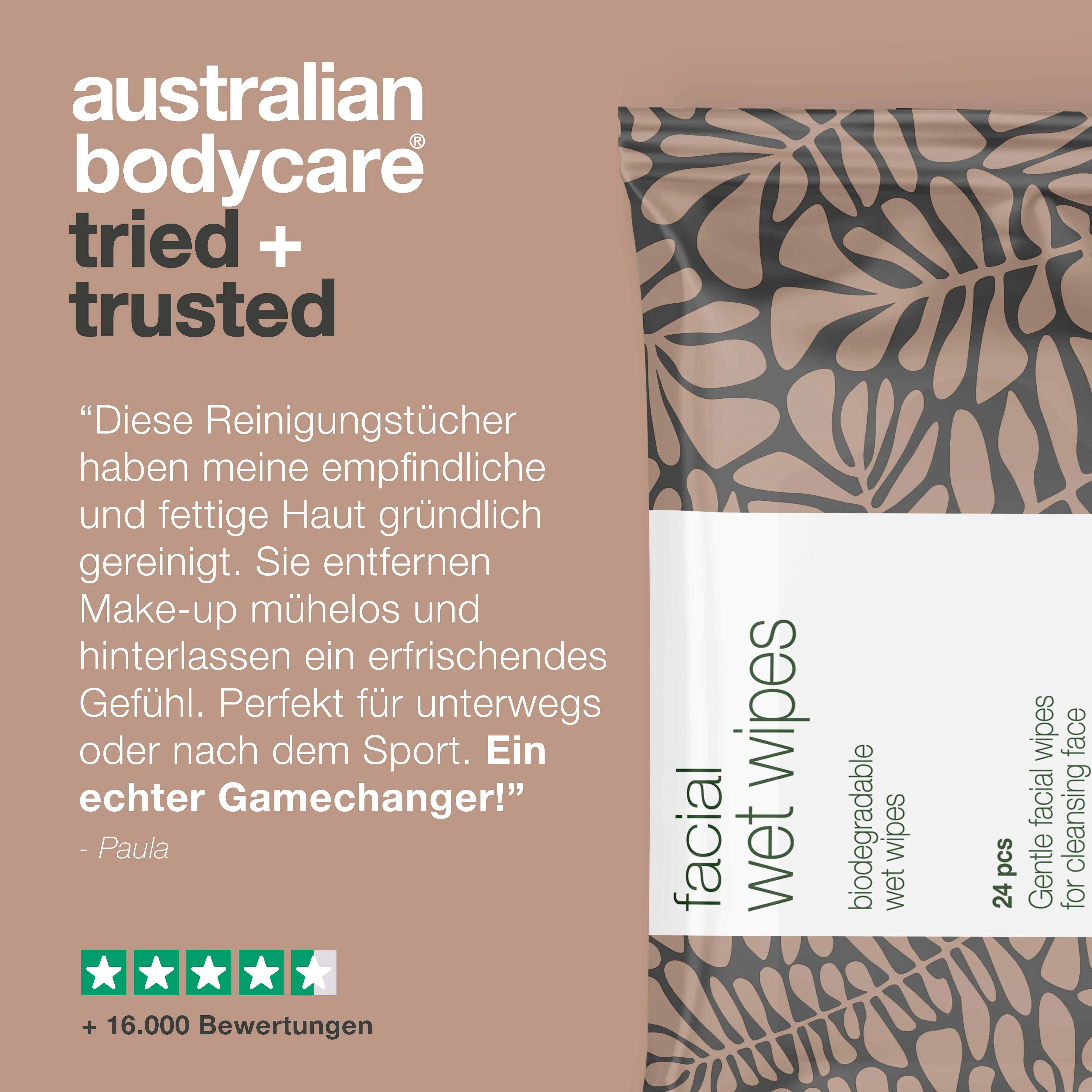 Abschminktücher 24 Stk. — Kosmetiktücher gegen Akne sowie empfindliche und fettige Haut oder zur Make-up Entfernung - Image 5