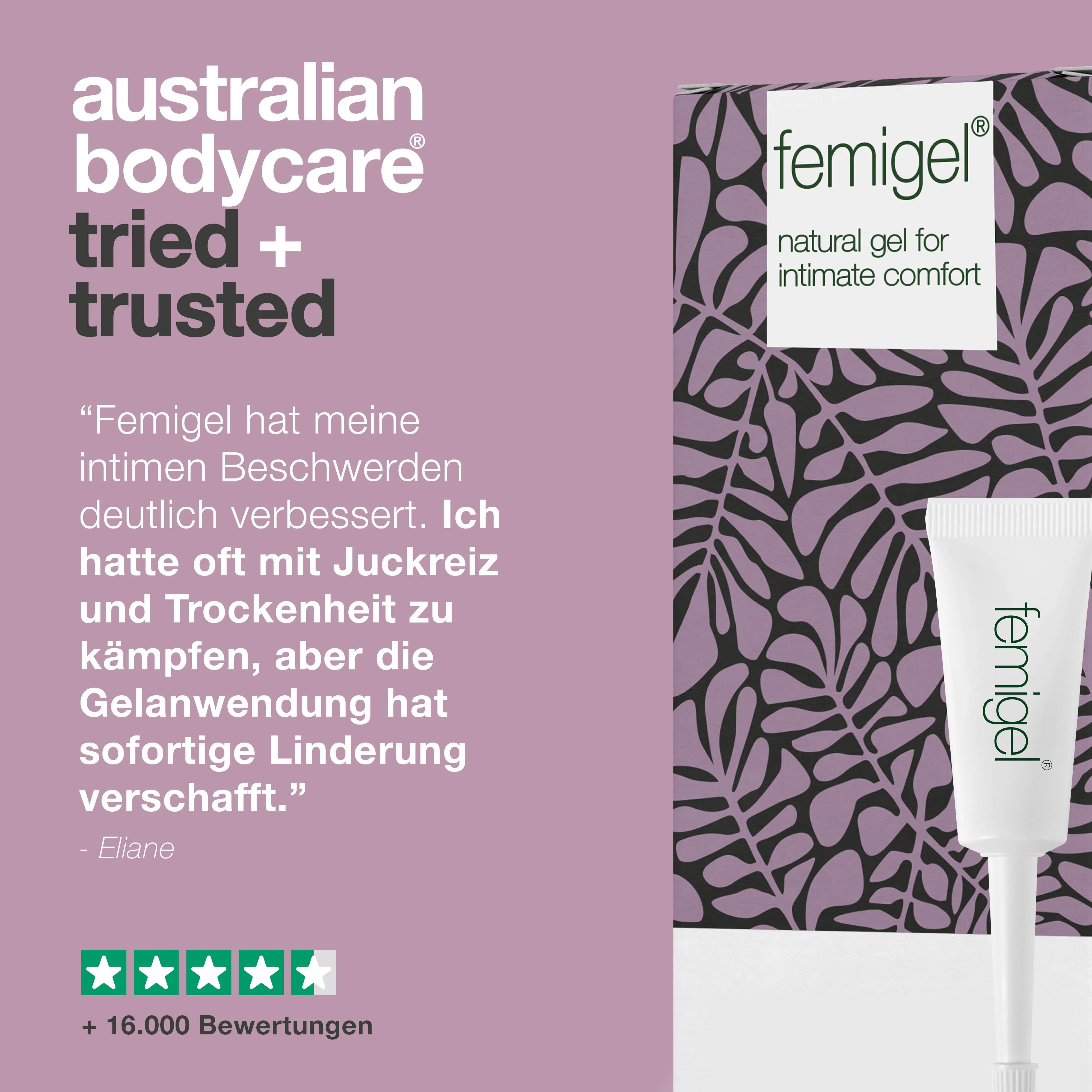 Femigel Intimpflege Gel — Pflegendes Gel für den Intimbereich wirkt Gerüchen, Scheidentrockenheit und Juckreiz vor - Image 5