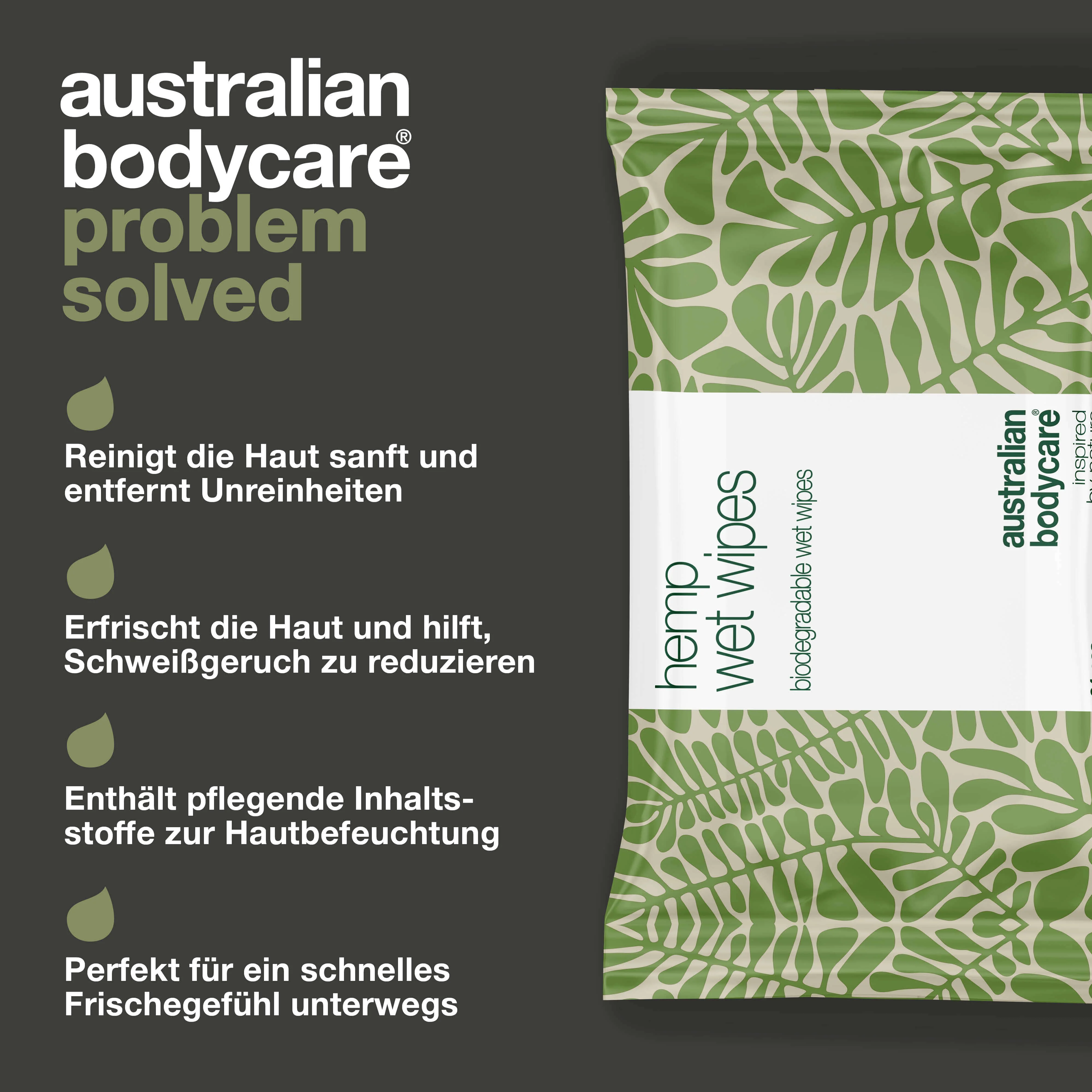 Reinigungstücher – sanfte Frische mit Hanf und Aloe Vera — Effektive Reinigungstücher, die die Haut erfrischen und mit Feuchtigkeit versorgen. Mit Hanfsamenöl & Aloe Vera. Perfekt für Gesicht & Hände - Image 3