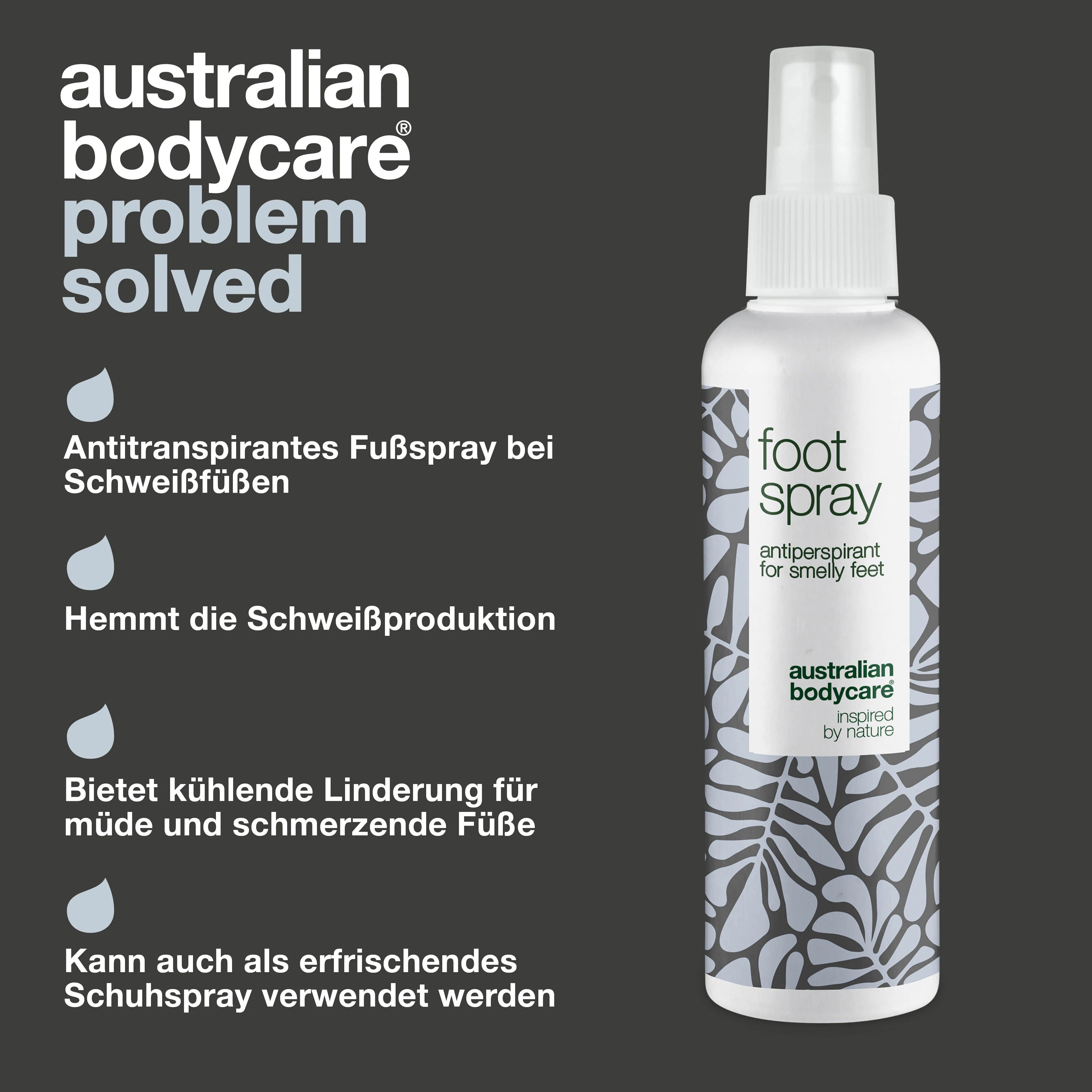 Fuß & Schuhdeo gegen Fußgeruch — Fußspray Antitranspirant bei Schweißfüßen - Image 3