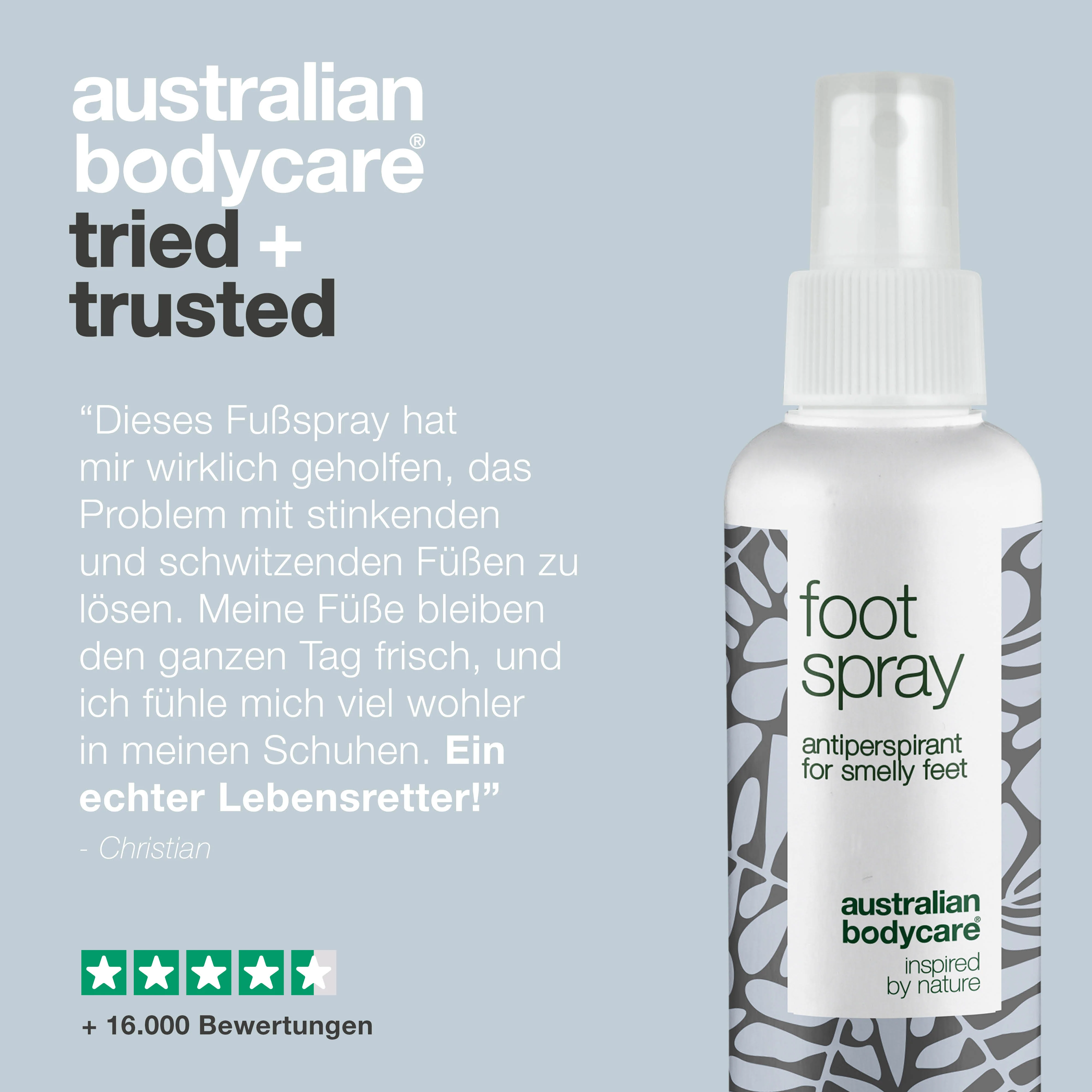 Fuß & Schuhdeo gegen Fußgeruch — Fußspray Antitranspirant bei Schweißfüßen - Image 5