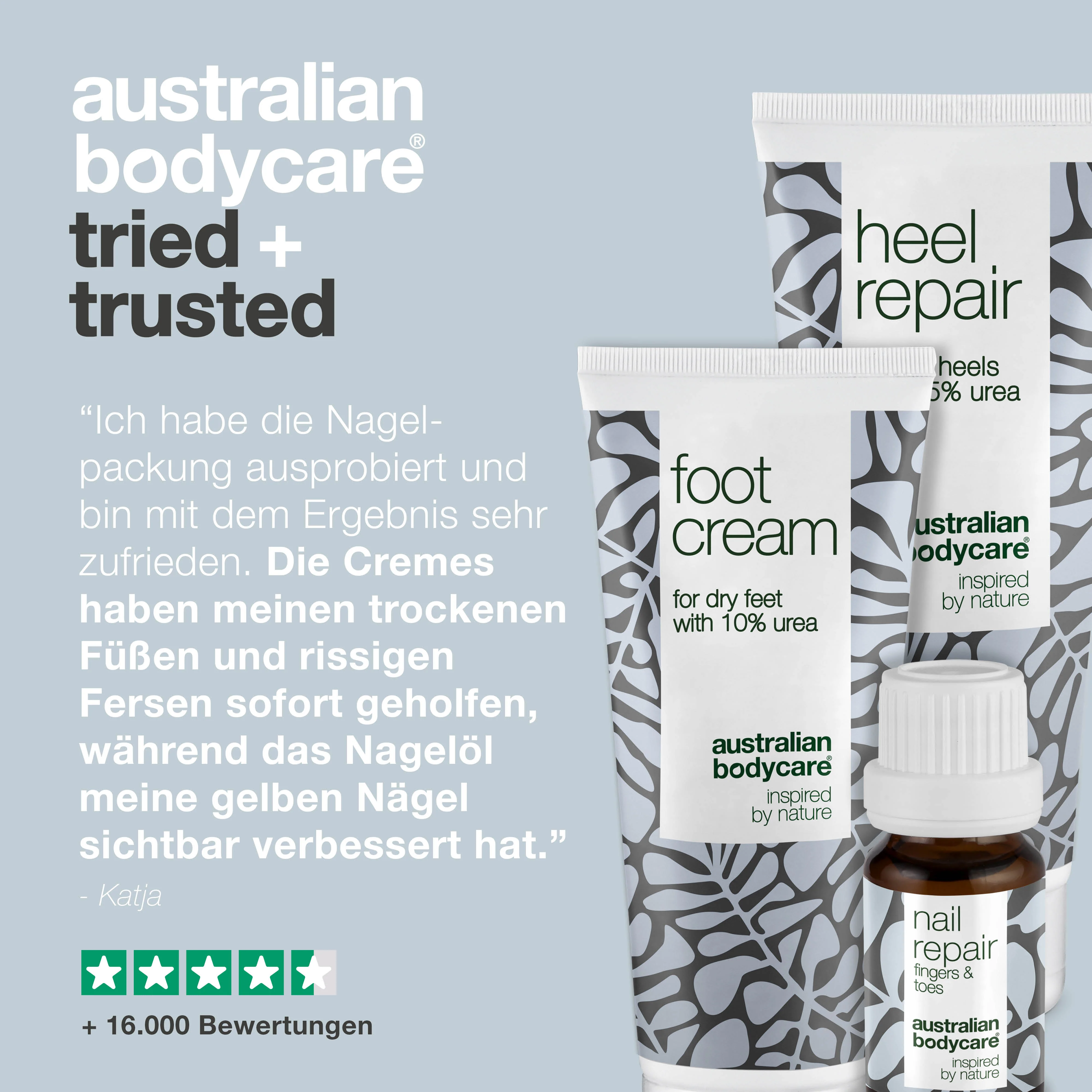 Fuß und Nagelset bei Hornhaut — 3 Produkte für Hornhaut und verfärbte Nägel - Image 5
