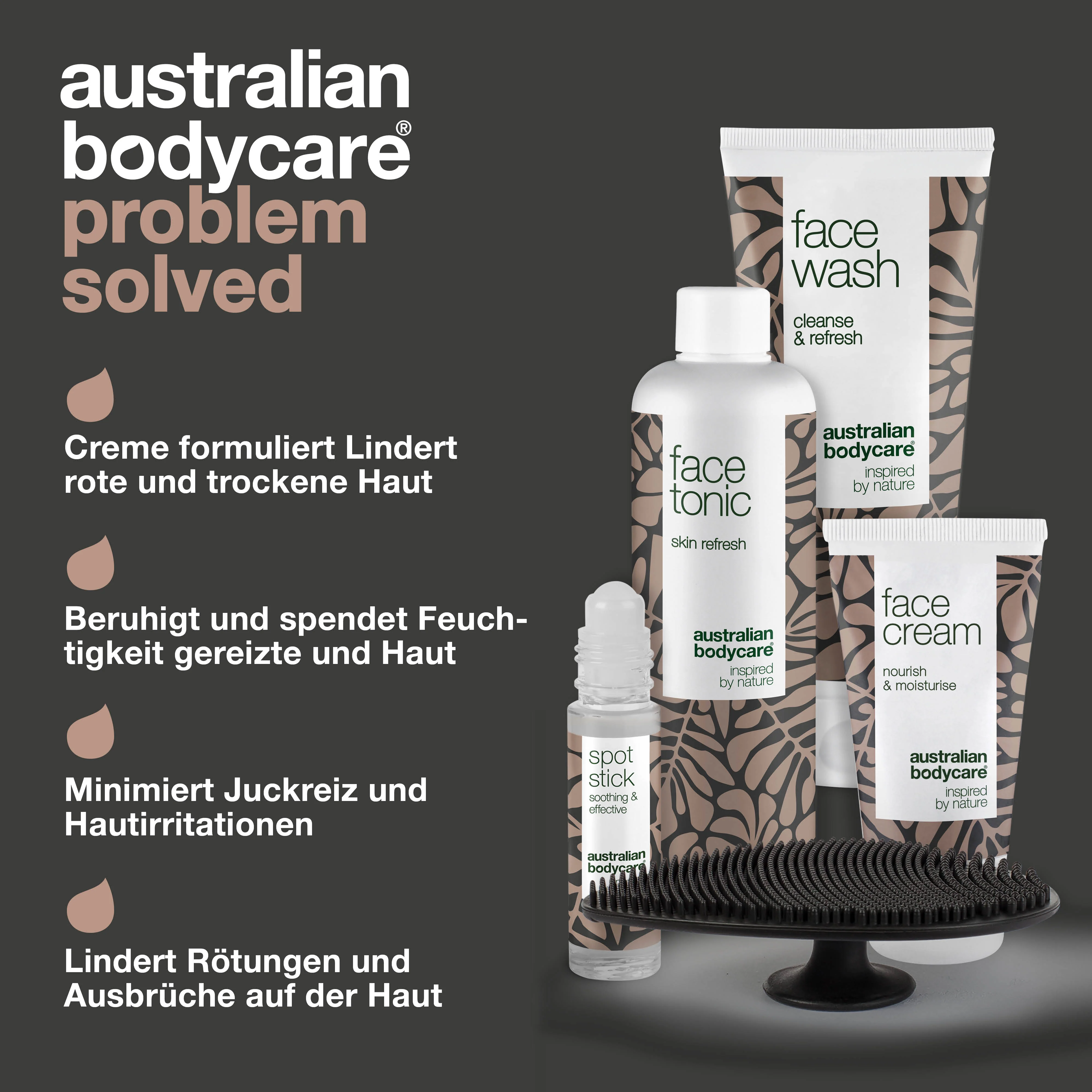 Gesichtsset mit Gesichtsreinigungsbürste — 5er Pack für die tägliche Reinigung von unreiner Haut - Image 3