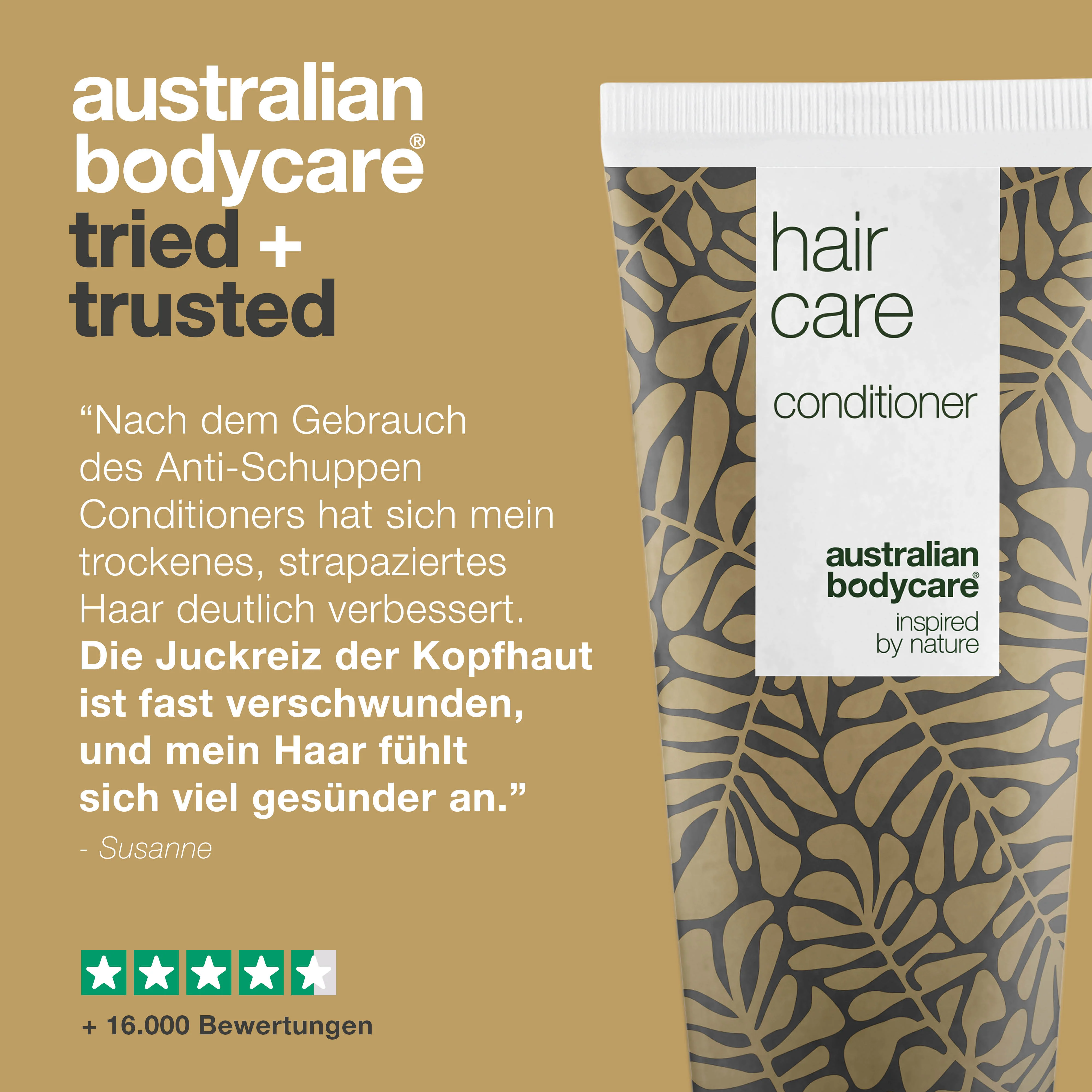 Teebaumöl Haarspülung — Conditioner gegen Schuppen, trockenes Haar & Kopfhaut - Image 5