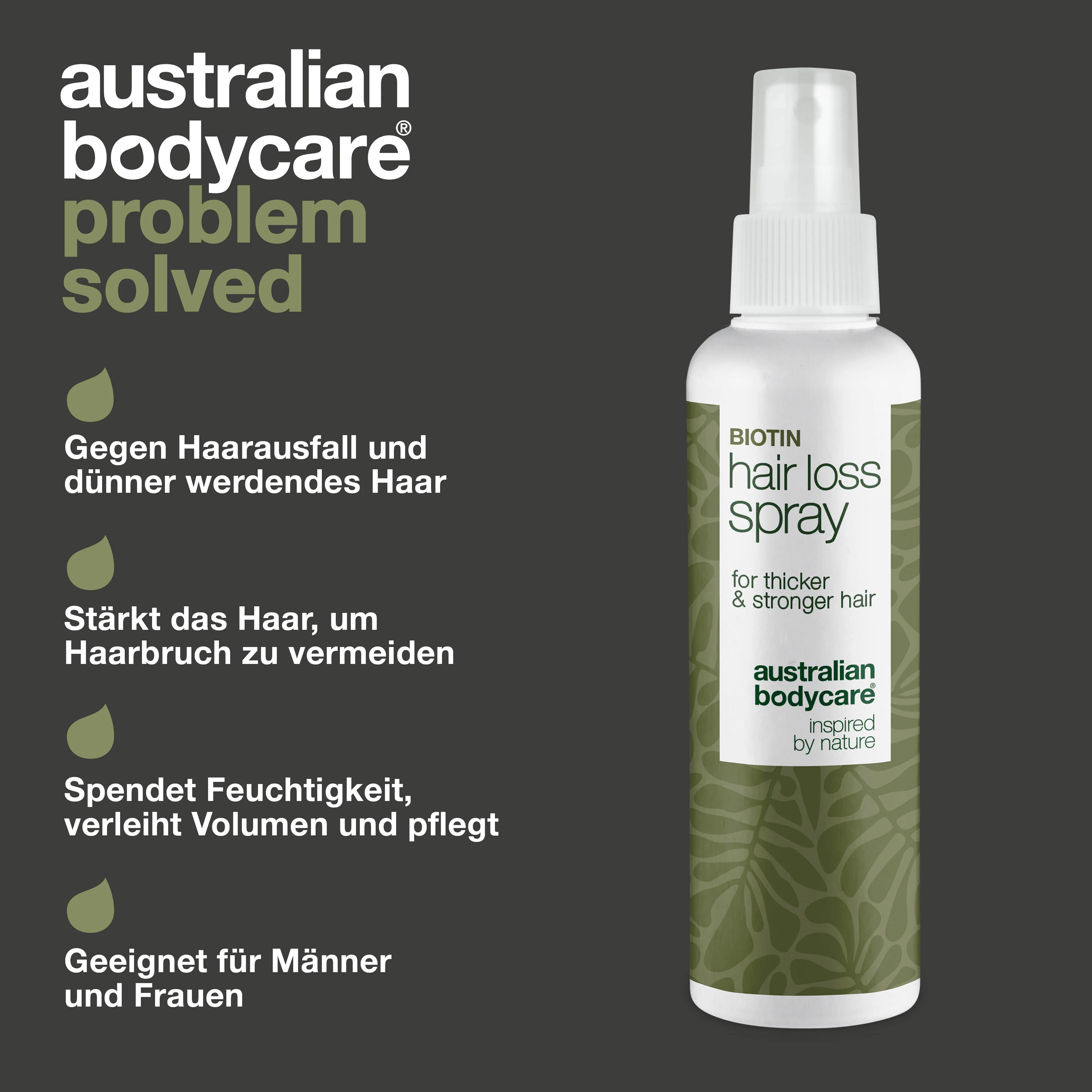 Haarspray bei Haarausfall – Stärkt und schützt das Haar — Haarspray für feines Haar reduziert Haarbruch, stärkt das Haar und gibt Volumen. Mit Koffein, Capilia Longa, Amaranth-Extrakt, Panthenol und Arginin. - Image 3