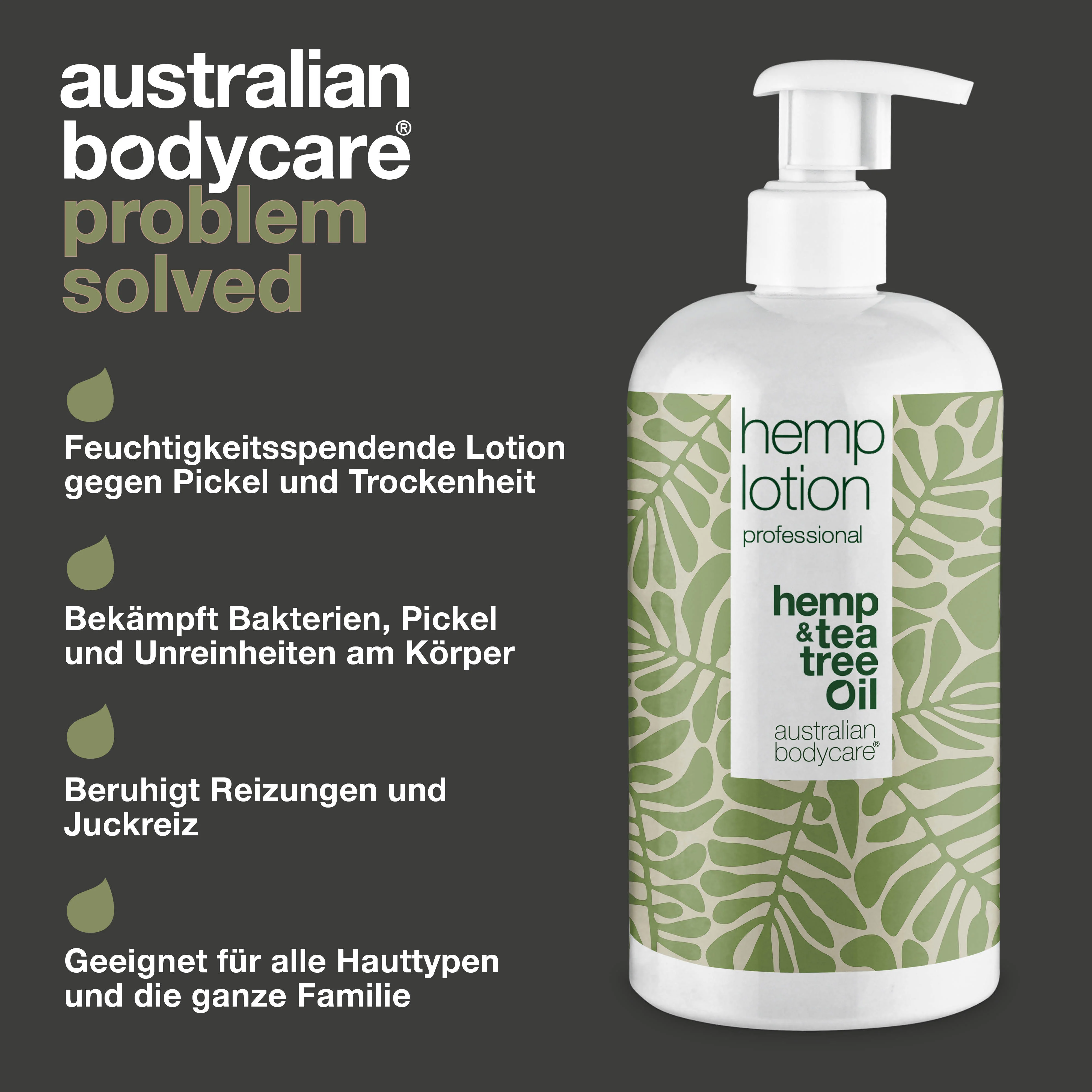 Hanf Body Lotion — Feuchtigkeitspflege für trockene Haut und Pickel am Körper - Image 3
