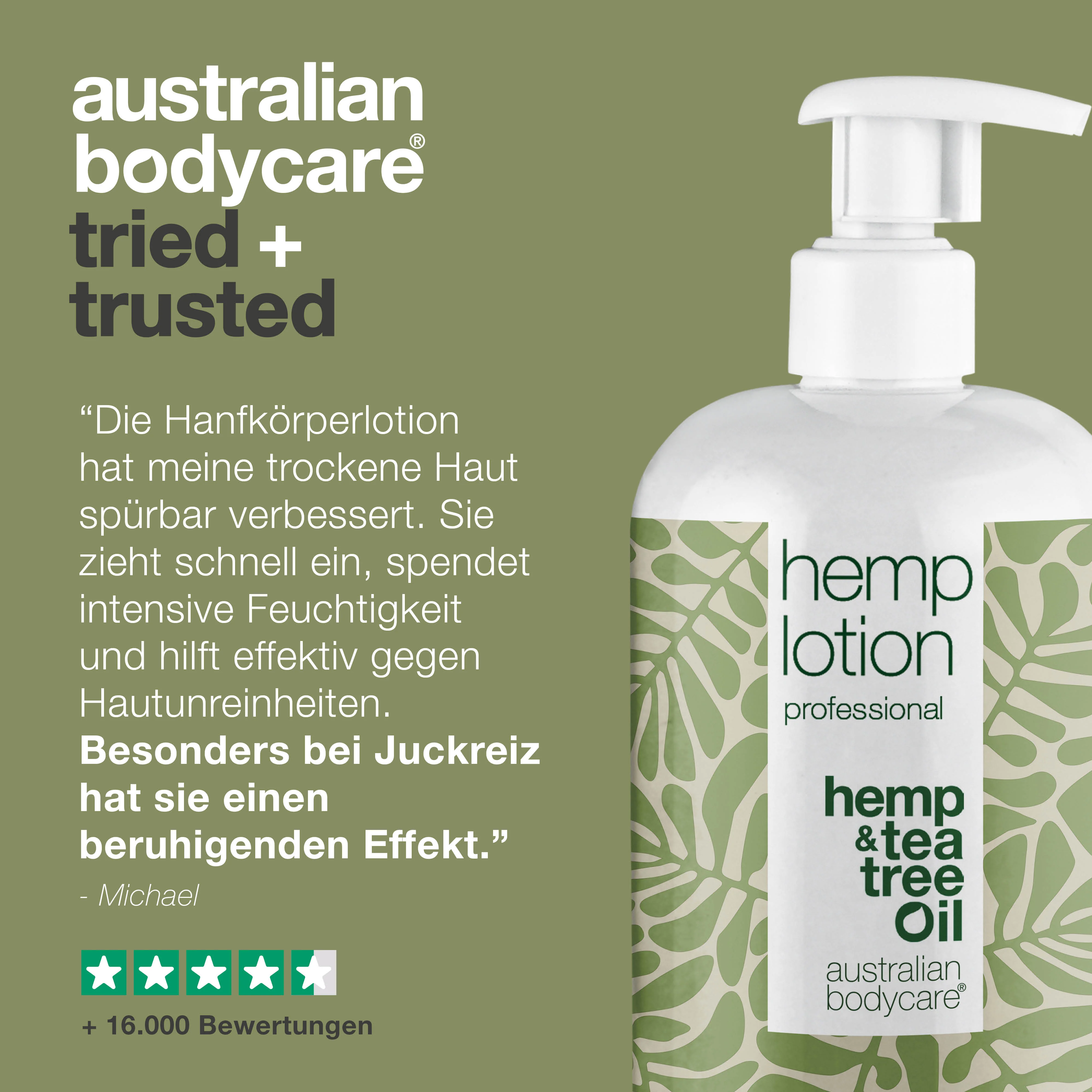Hanf Body Lotion — Feuchtigkeitspflege für trockene Haut und Pickel am Körper - Image 5