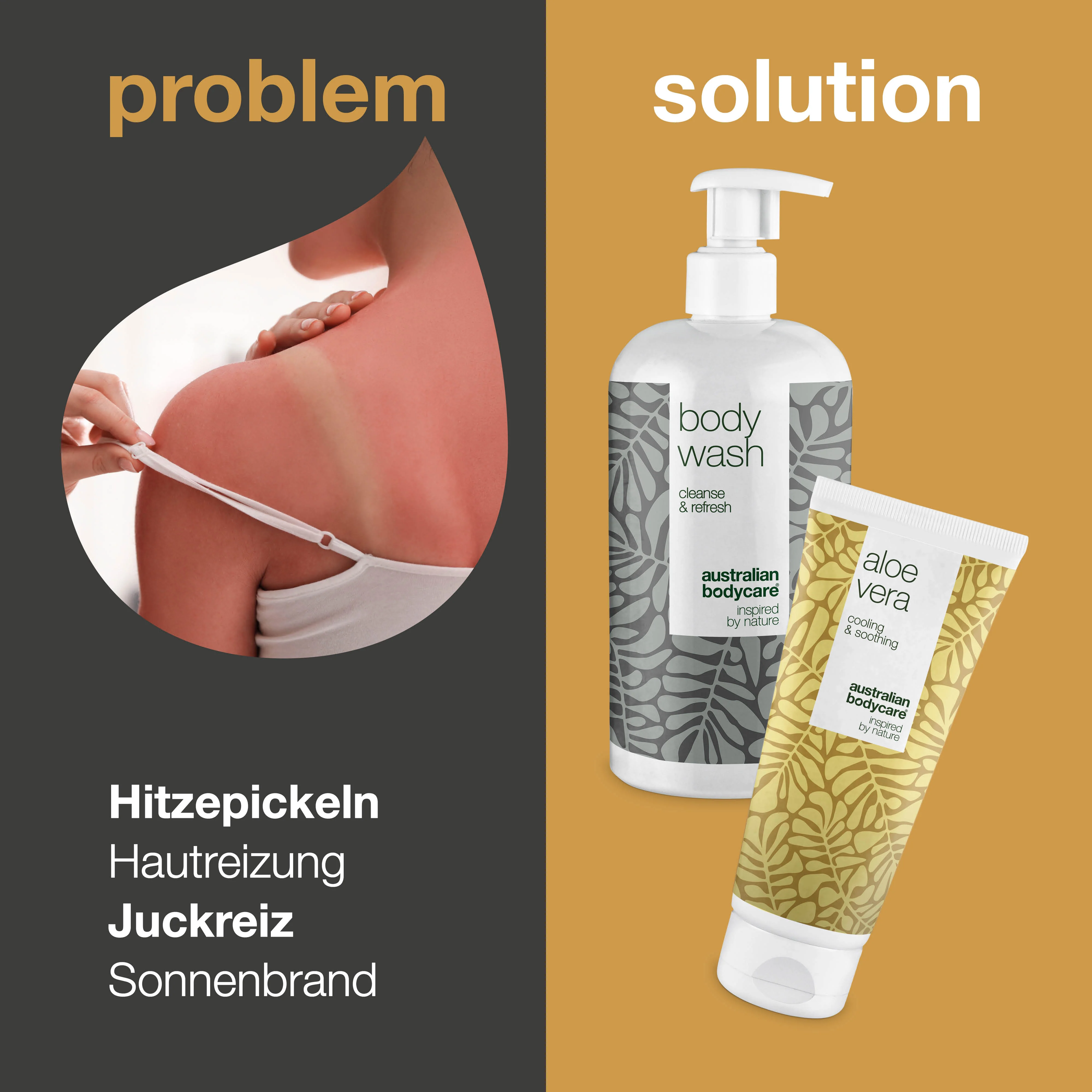 2er-Paket zur Pflege bei Hitzepickeln — Produkte zur Pflege bei Hitzepickeln, brennender, und gereizter Haut - Image 2