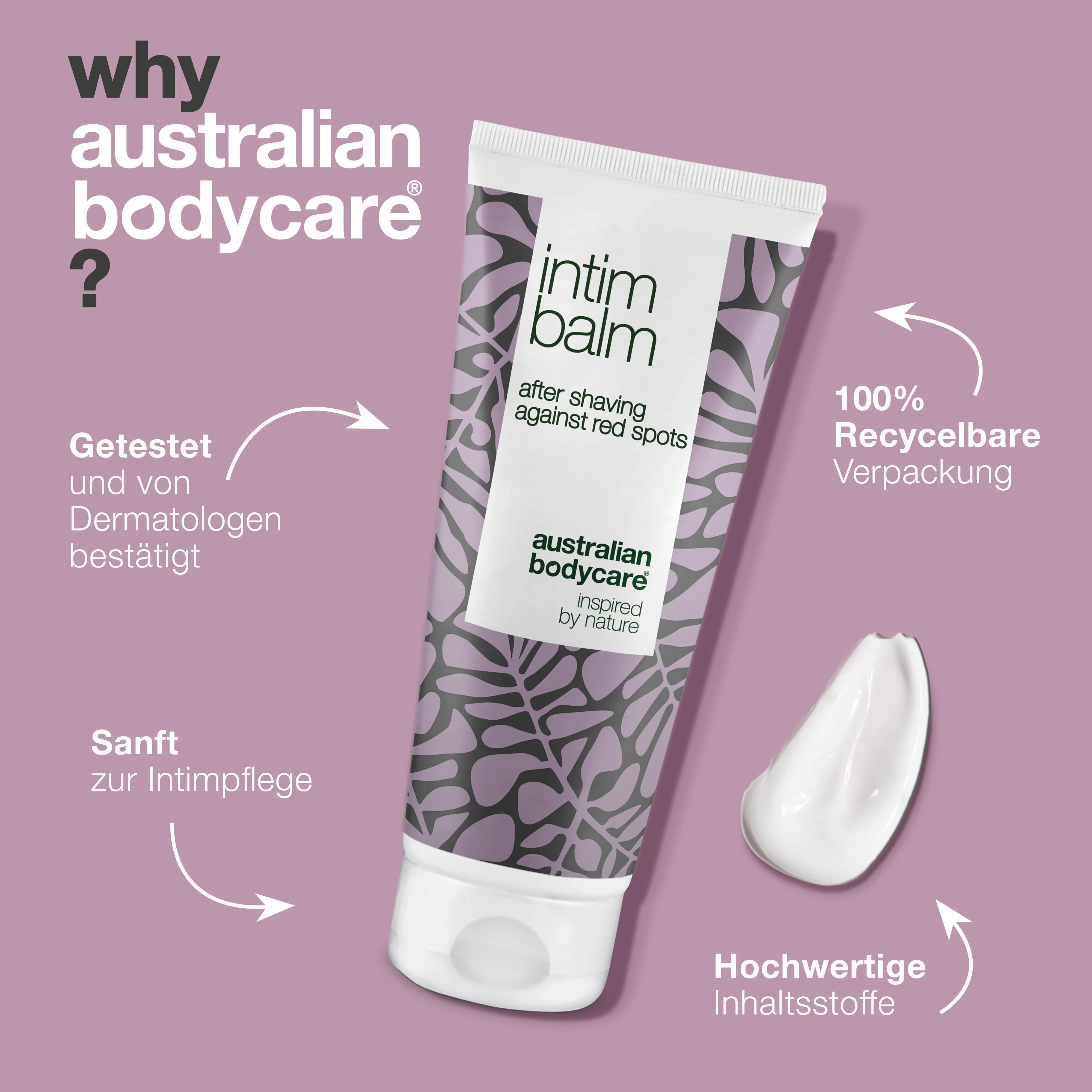 Intimrasur After Shave — After Shave Balsam für Intimbereich gegen Rasierpickel und Rasurbrand - Image 4