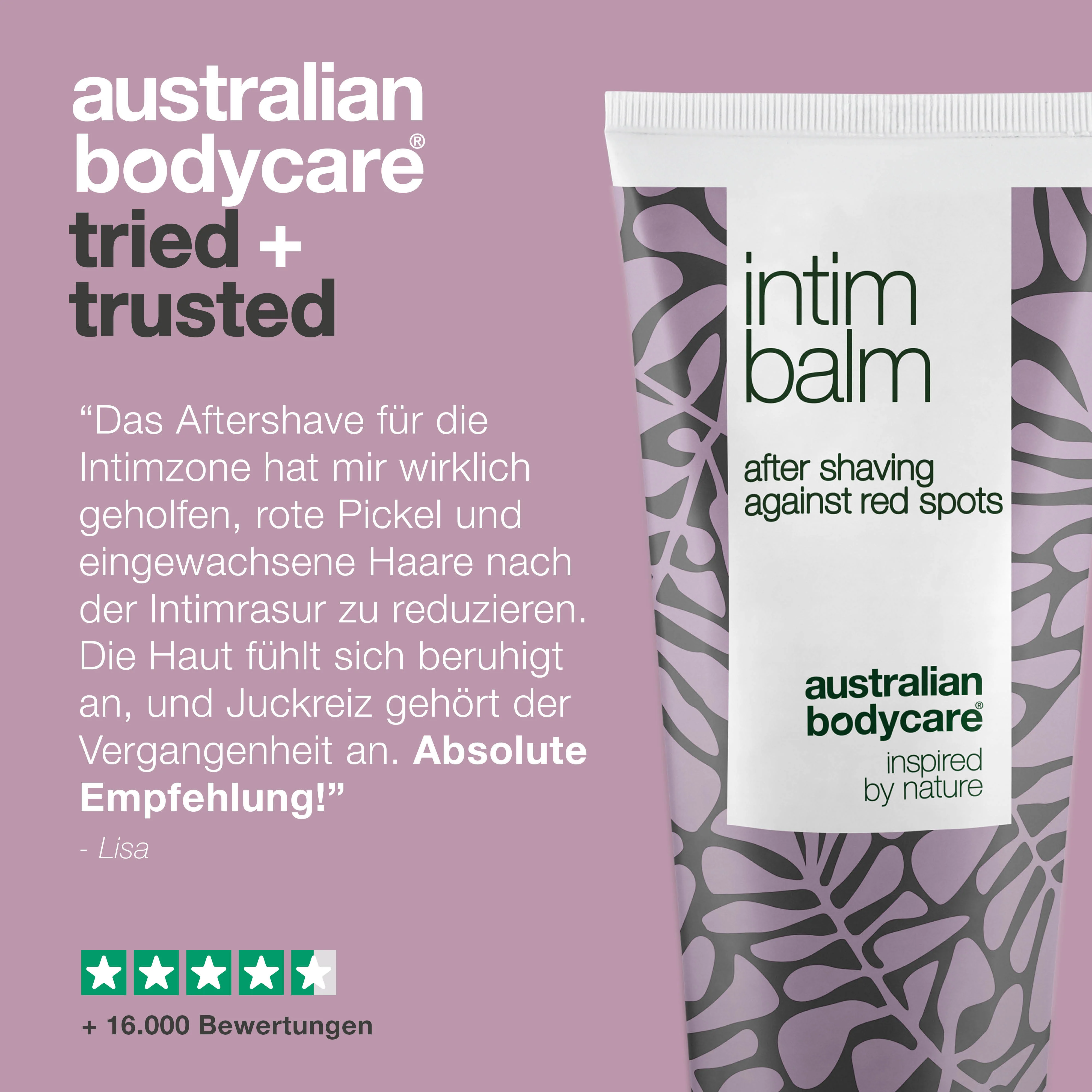 Intimrasur After Shave — After Shave Balsam für Intimbereich gegen Rasierpickel und Rasurbrand - Image 5