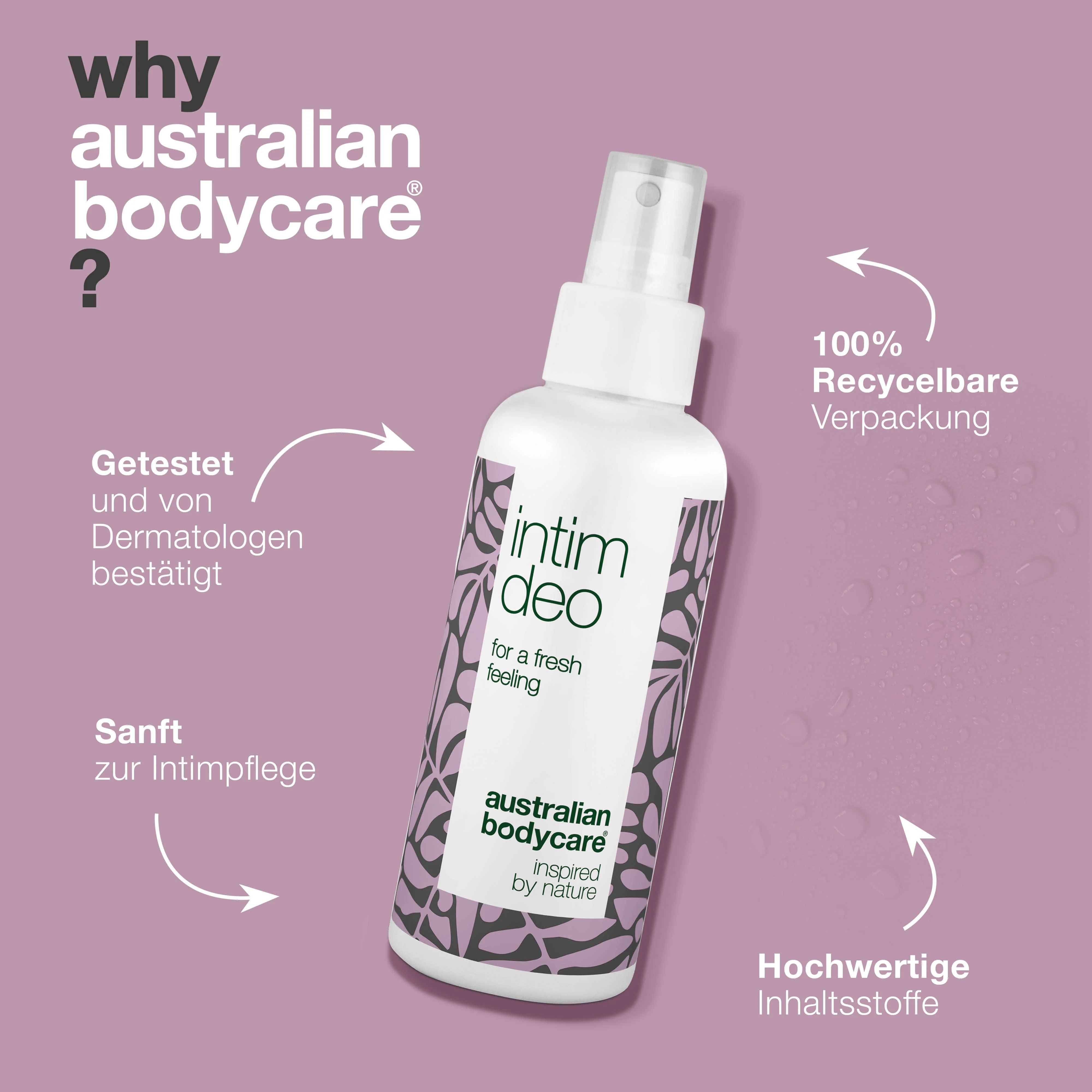 Intim Deo Spray — Intim Deodorant gegen unangenehmer Geruch und Irritation im Intimbereich - Image 4