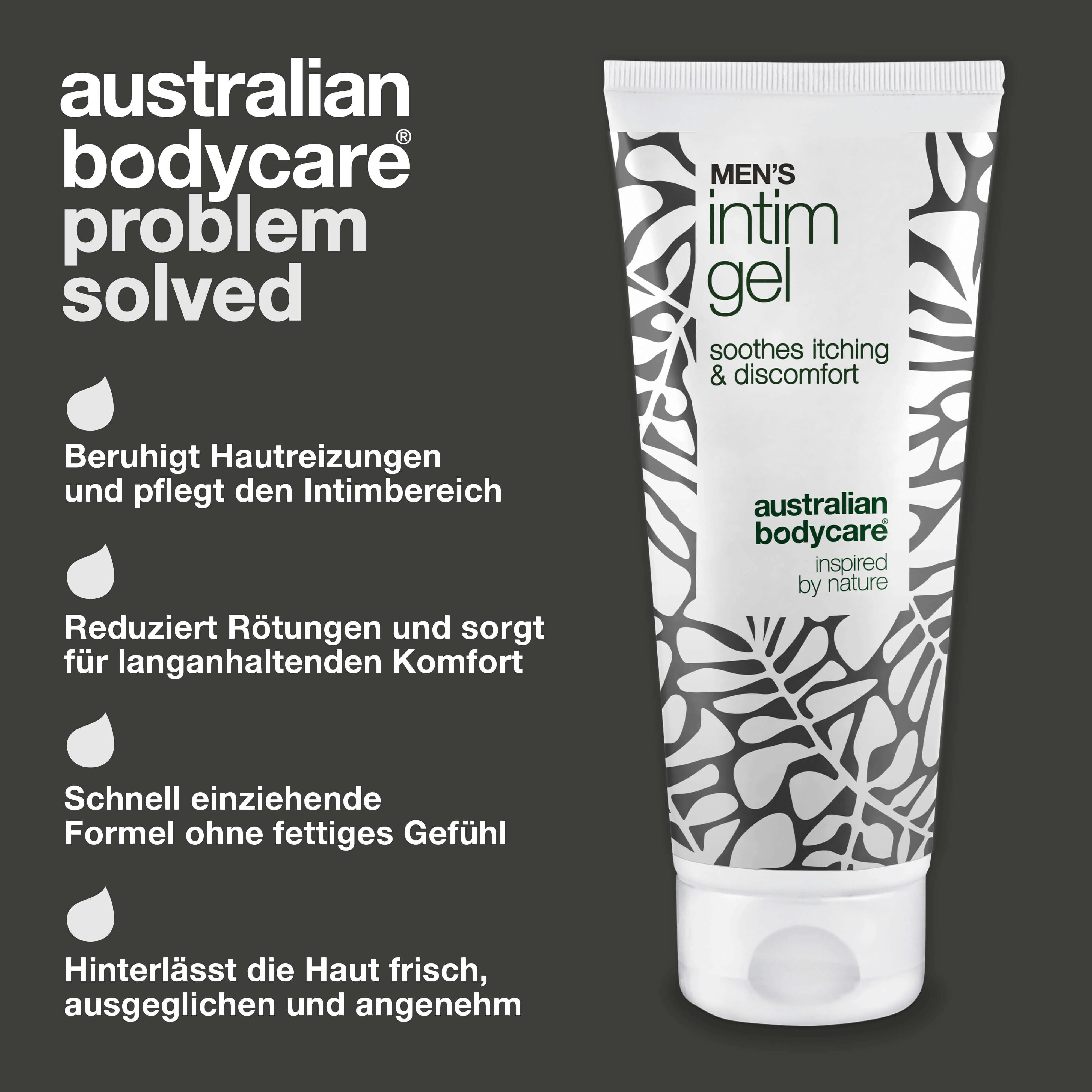 Intimgel für Männer – Lindert Juckreiz und Hautreizungen — Verabschiede dich von Juckreiz mit Intimgel für Männer. Hält die Haut frisch & gepflegt mit nicht fettender, schnell einziehender Formel - Image 3