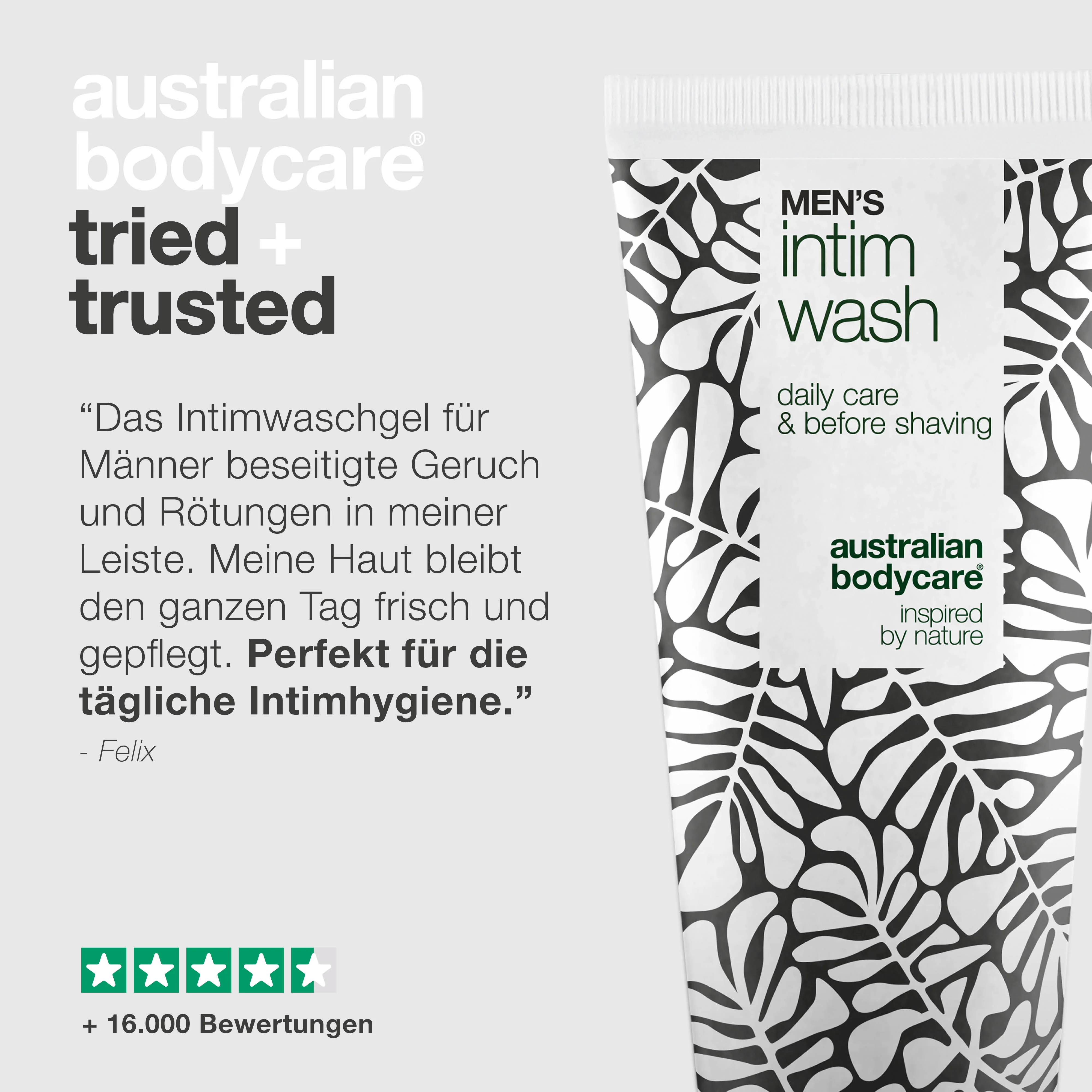 Intimwaschgel für Männer – Sanfte Pflege für jeden Tag — Intimwaschgel für Männer. Effektiv gegen Reizungen und Unwohlsein. Natürliche Pflege für saubere und gesunde Haut. - Image 5